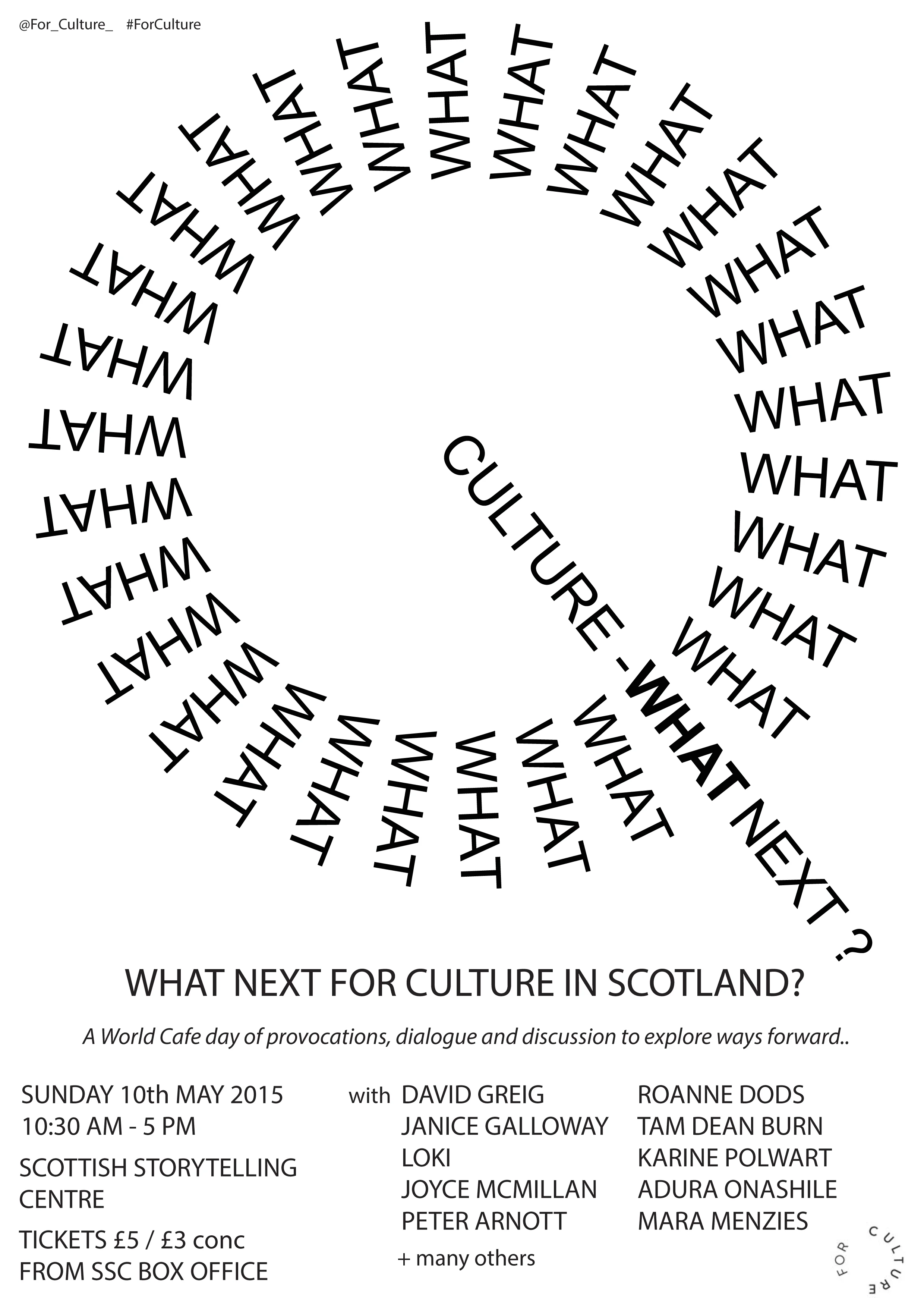 What Next For Culture?