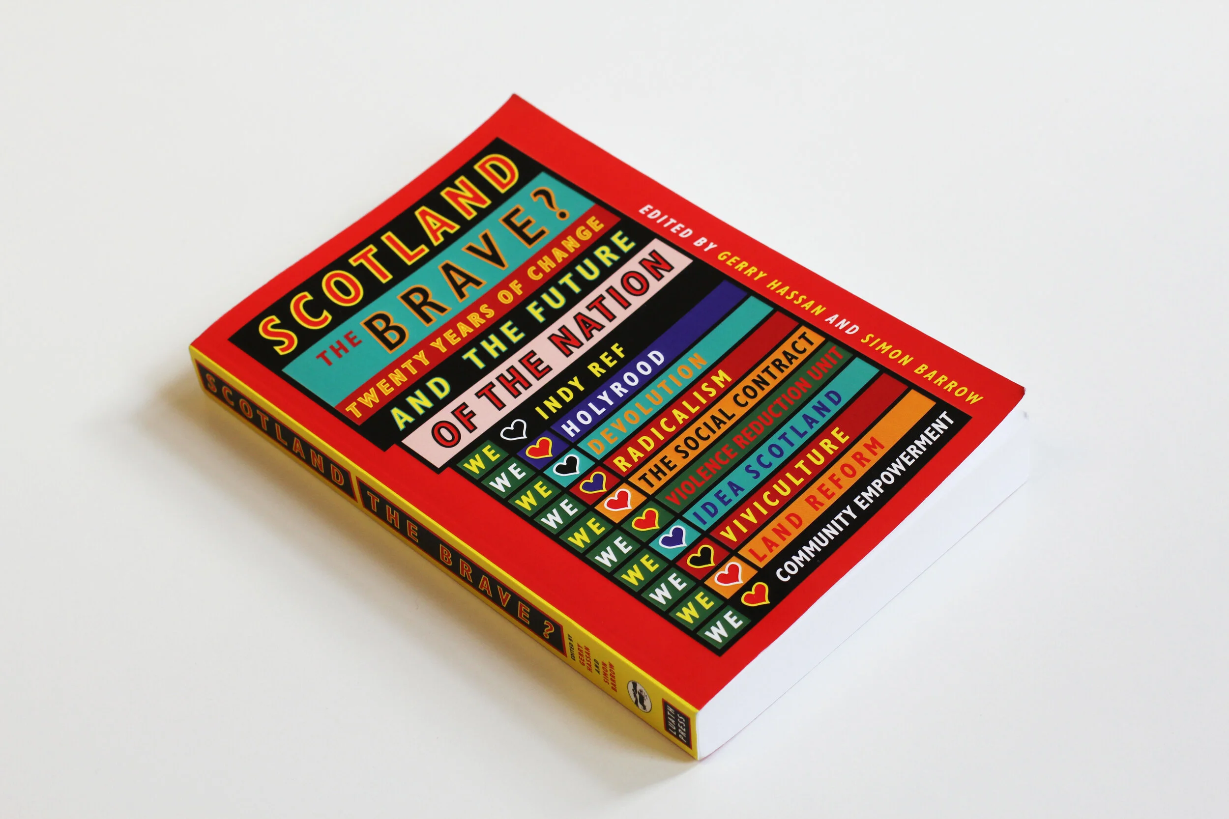 Image: Scotland The Brave? book, cover photo by Robb Mcrae