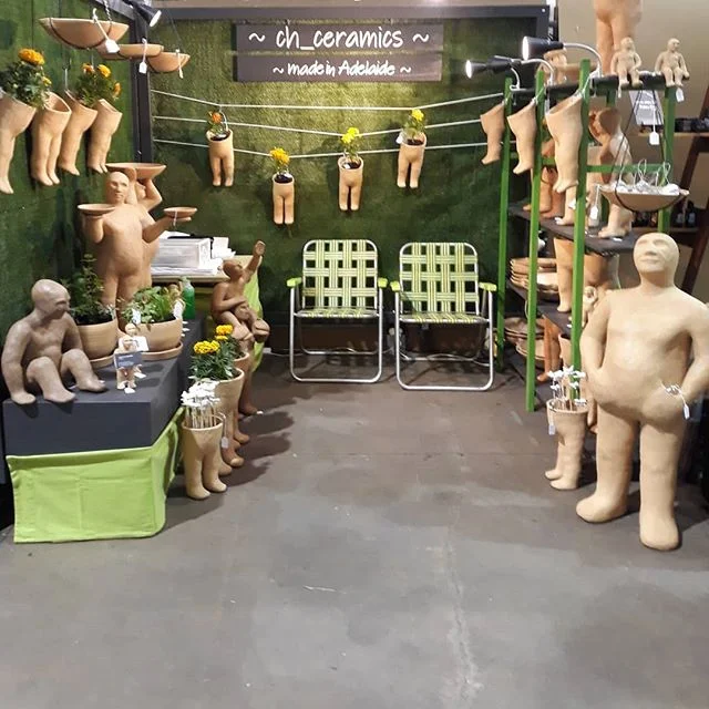 Well, we're here. Ready to go. Where are you?

#bowerbirddesignmarket #markets #gardensculpture #ceramics #ceramicsculpture #ch_ceramics #adelaideceramics #adelaide #idontwanttotakeanyofthishome