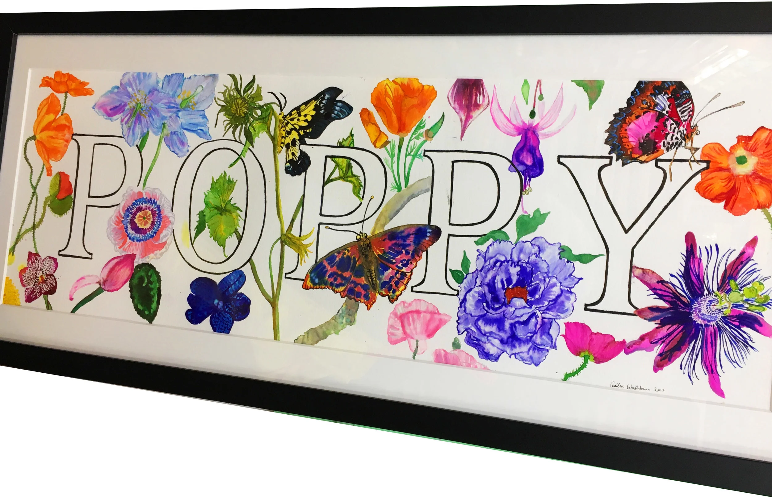 Personalised Name Illustration