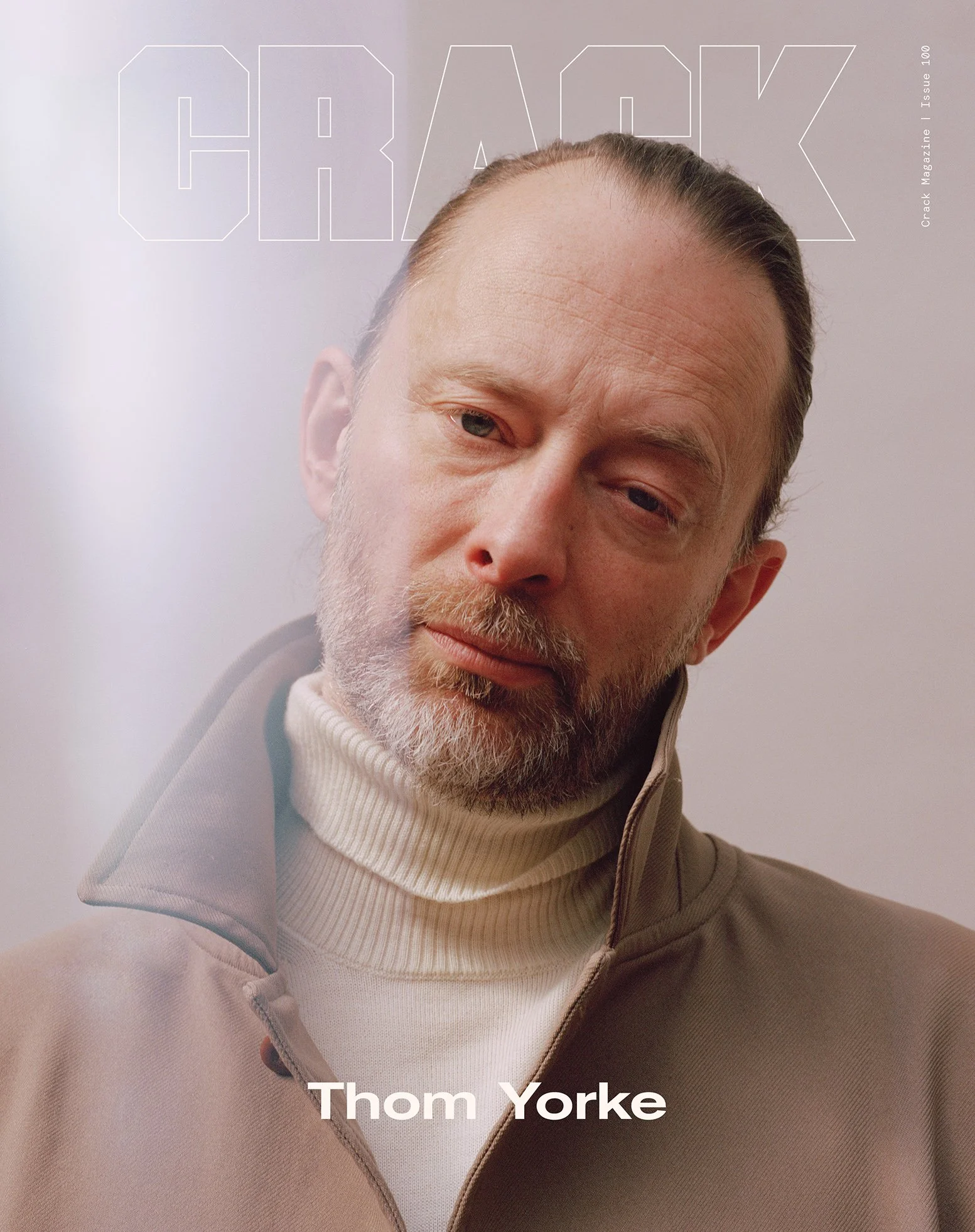 Thom Yorke for Crack Magazine , Issue 100 with Charlotte James. 2019