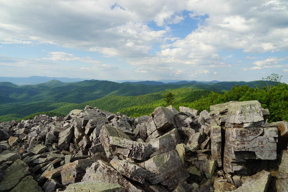  Hike to the  Blackrock Summit , Shenadnoah National Park 