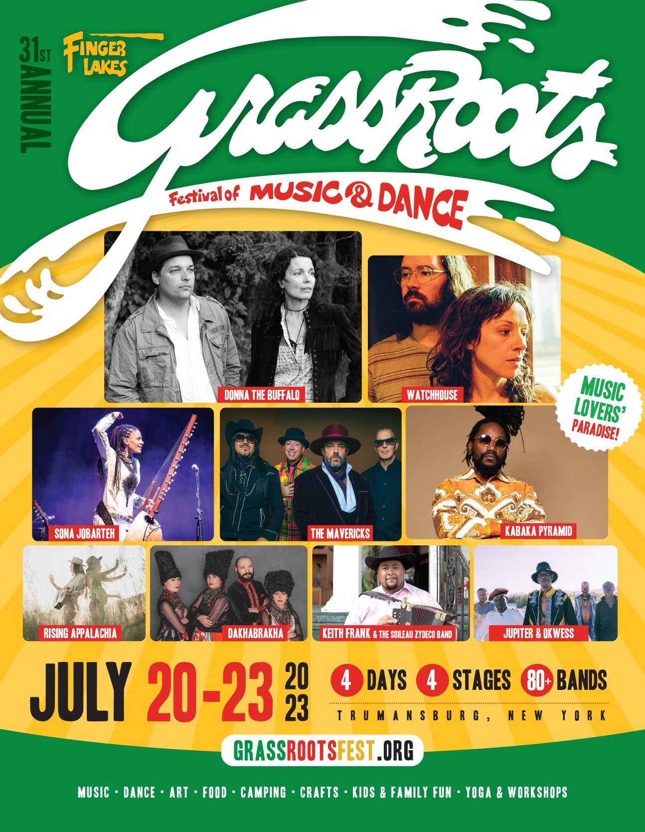 Festival Program — Finger Lakes GrassRoots Festival of Music & Dance