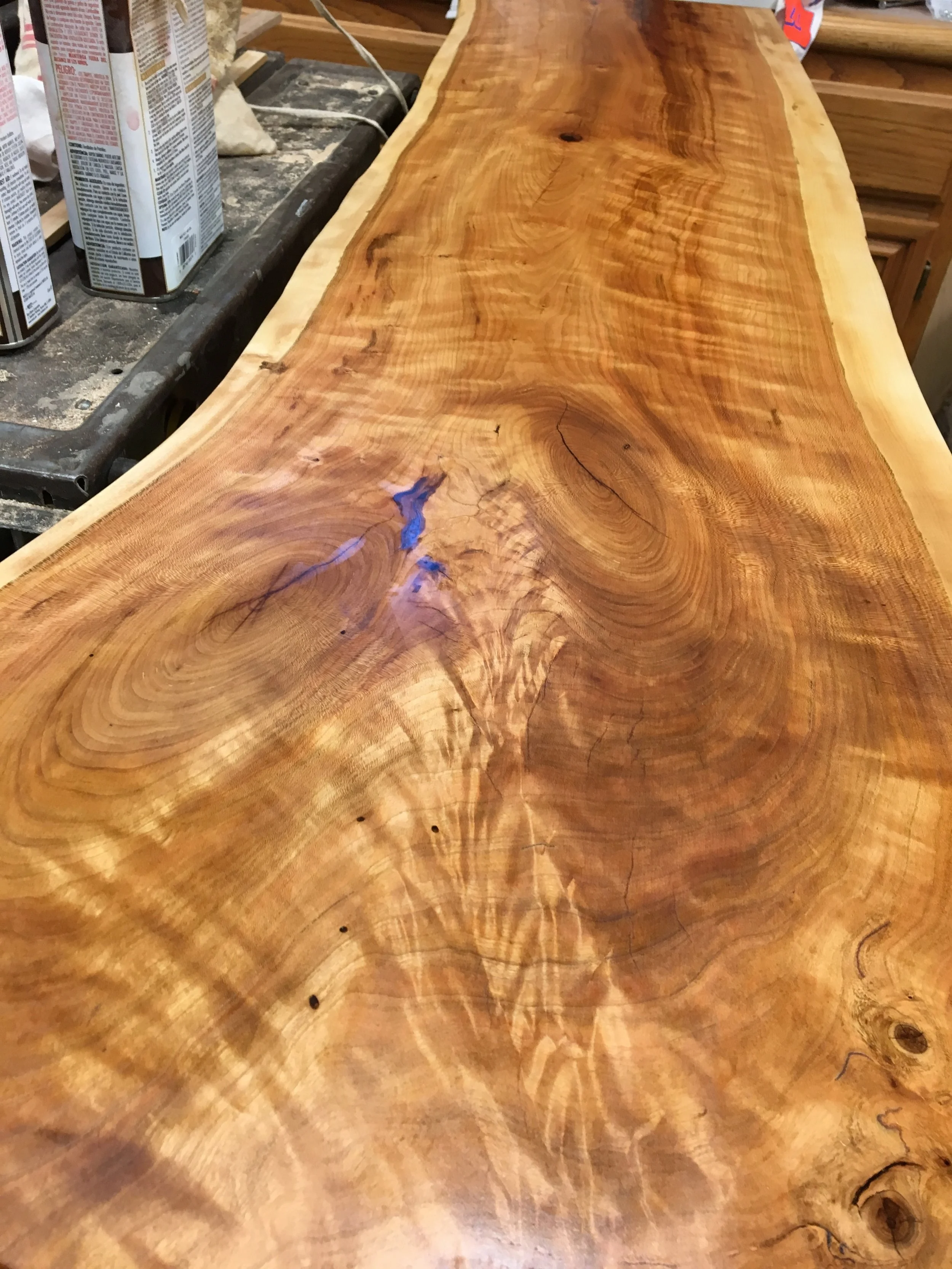  Epoxy fill contains copper. 