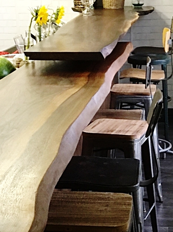  22’ the live edge walnut bliss. 