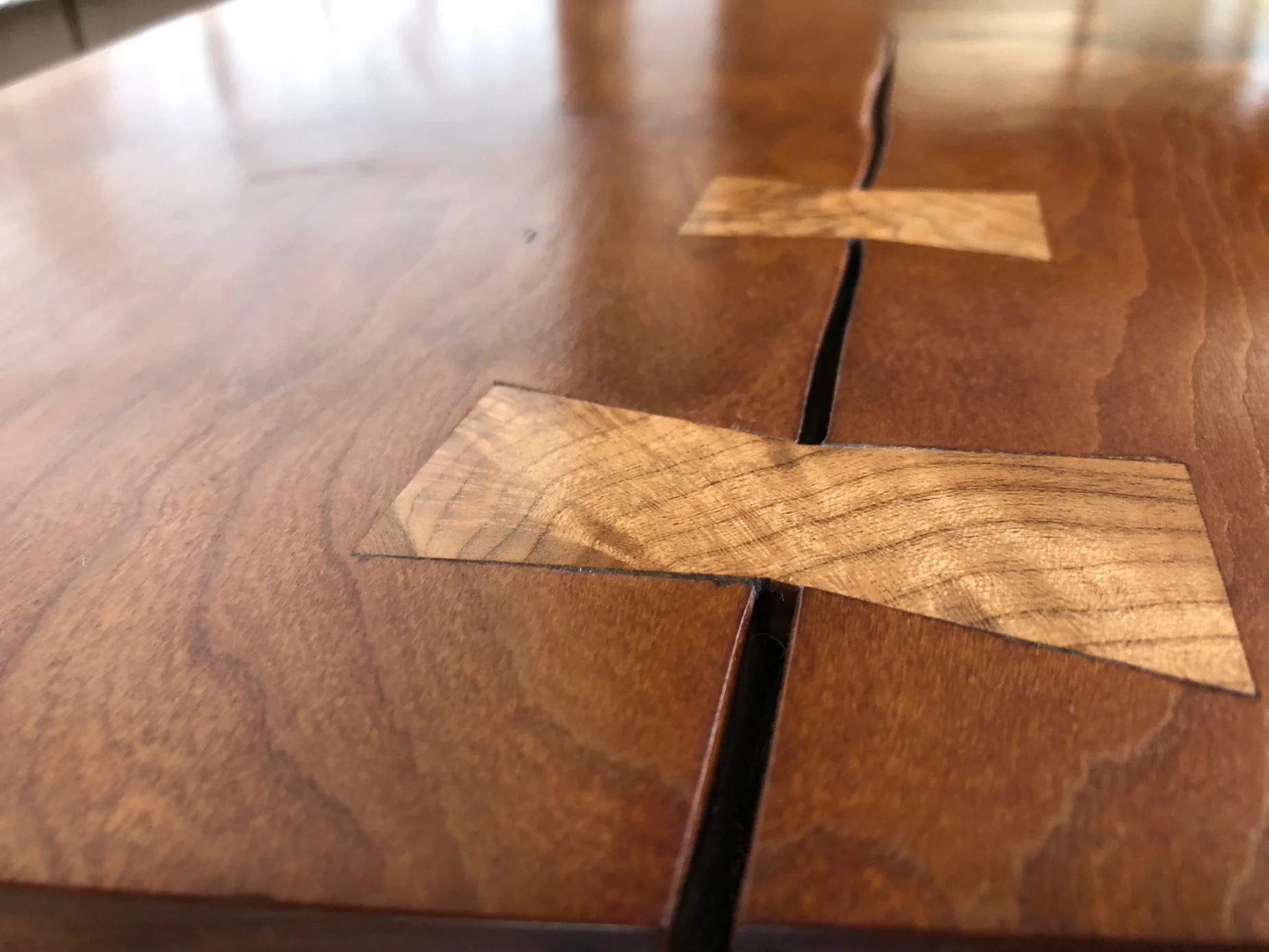  The keys add stability to slab.  Some like the look and soft feel these add. 