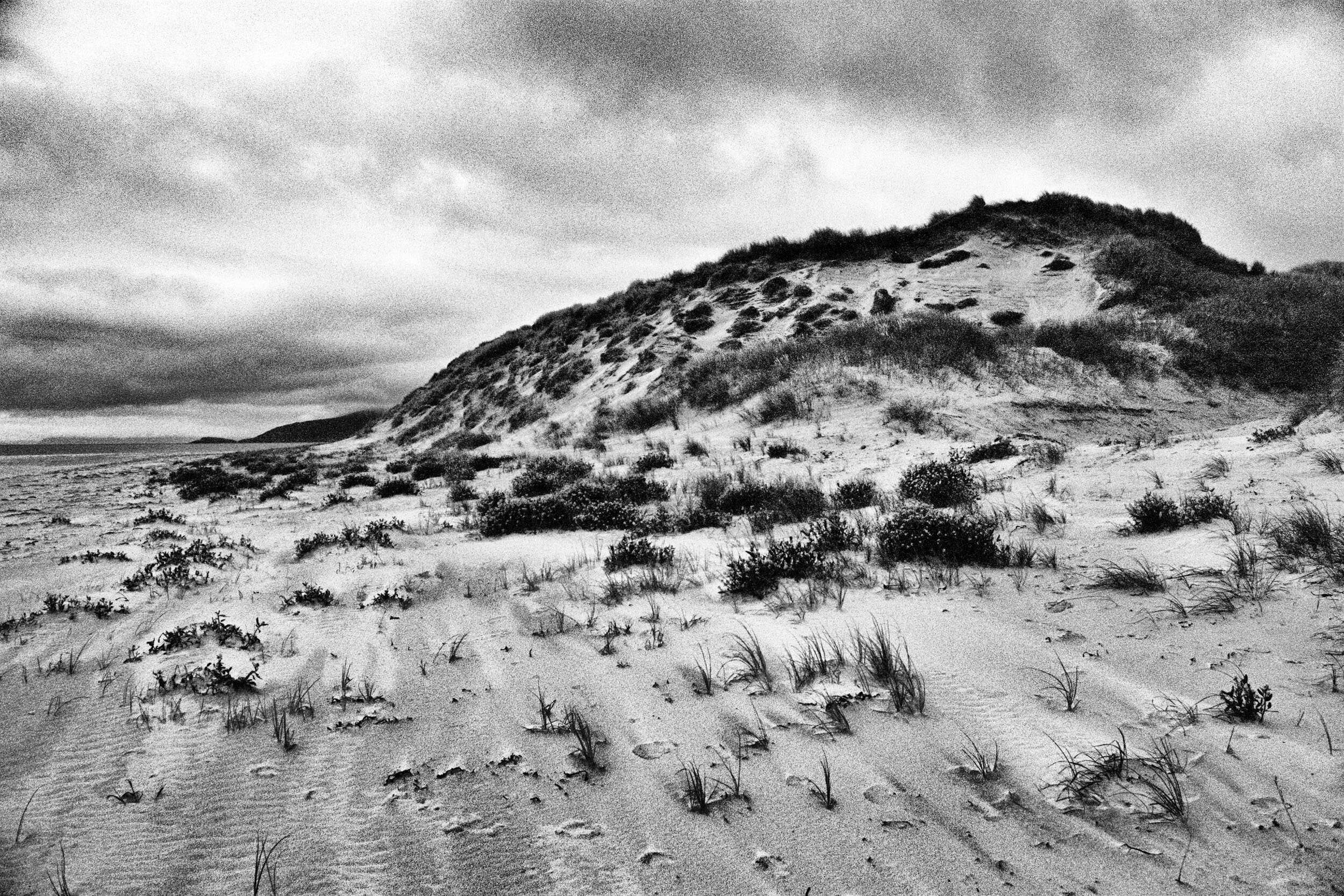  Dunes and Wind, West Beach, Isle of Berneray, 2018 