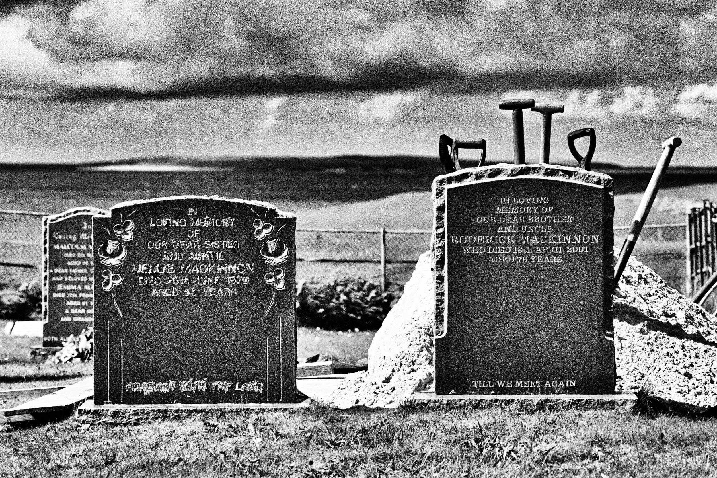  A Place to Rest, The New Cemetery, Isle of Berneray, 2018 