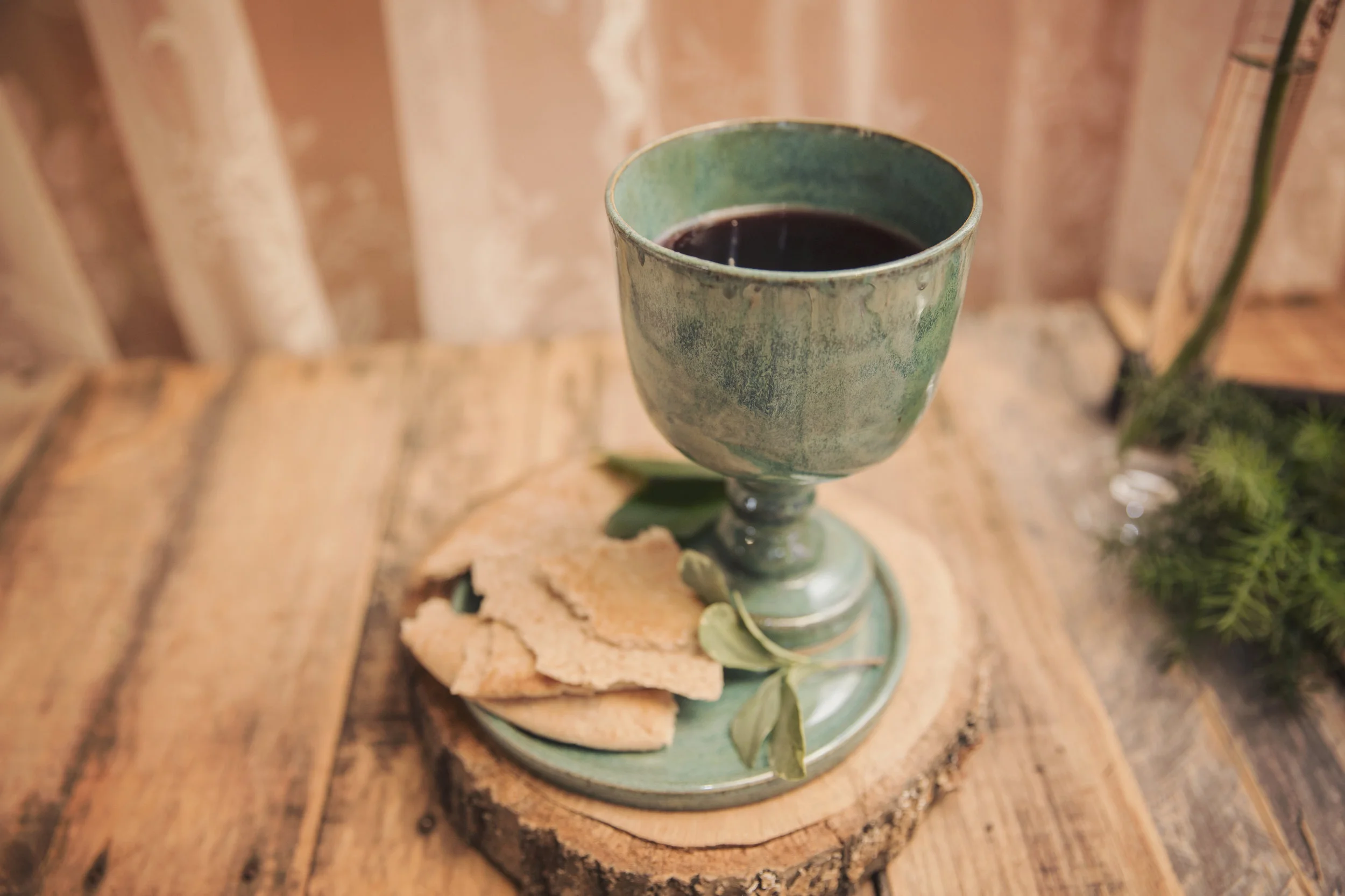 They took the Lord's Supper...