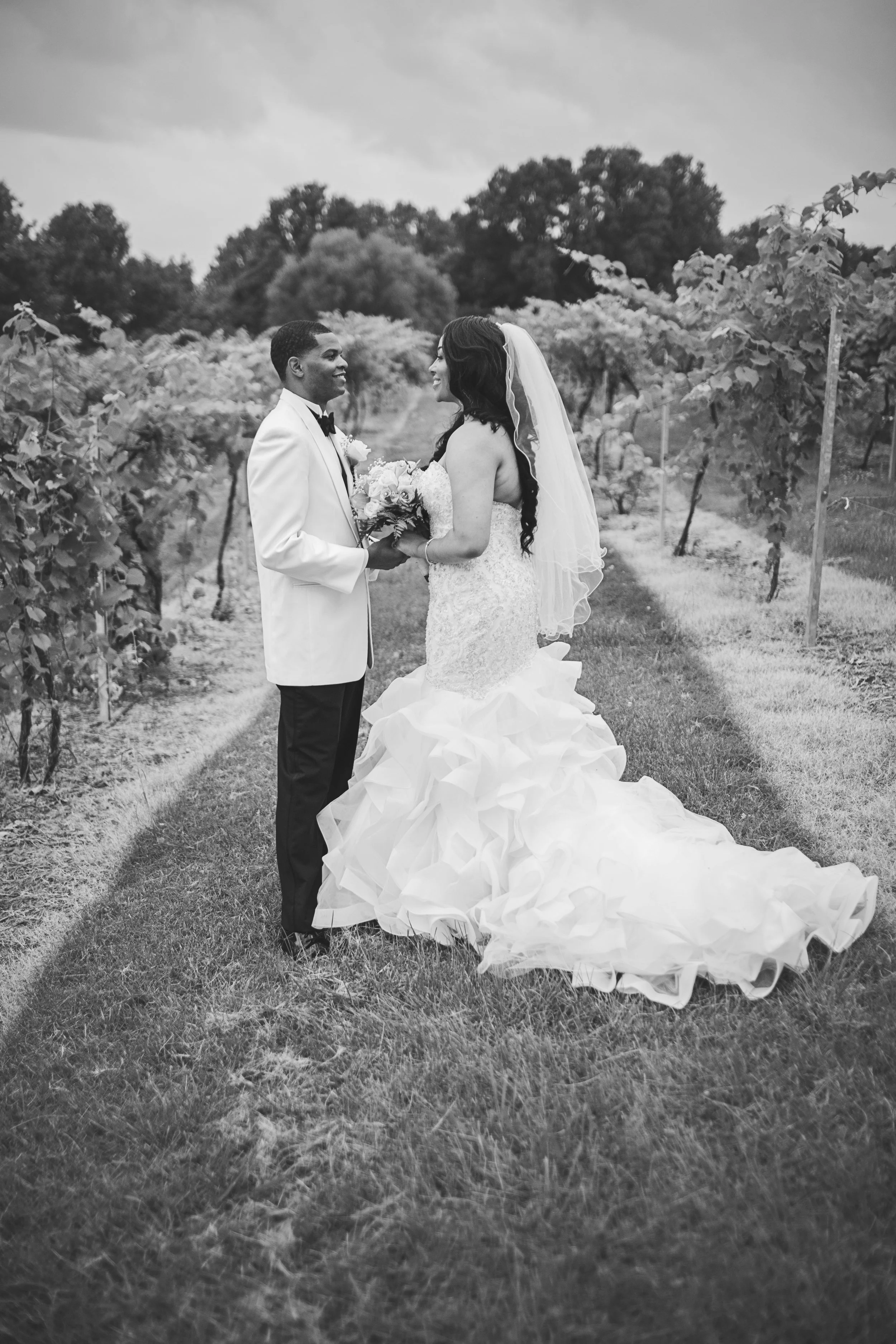 The reception was held at Crown Winery in Humboldt, Tennessee. I may have went a little MUCH on sharing these images from the portrait session, but they were just TOO GOOD to leave behind!