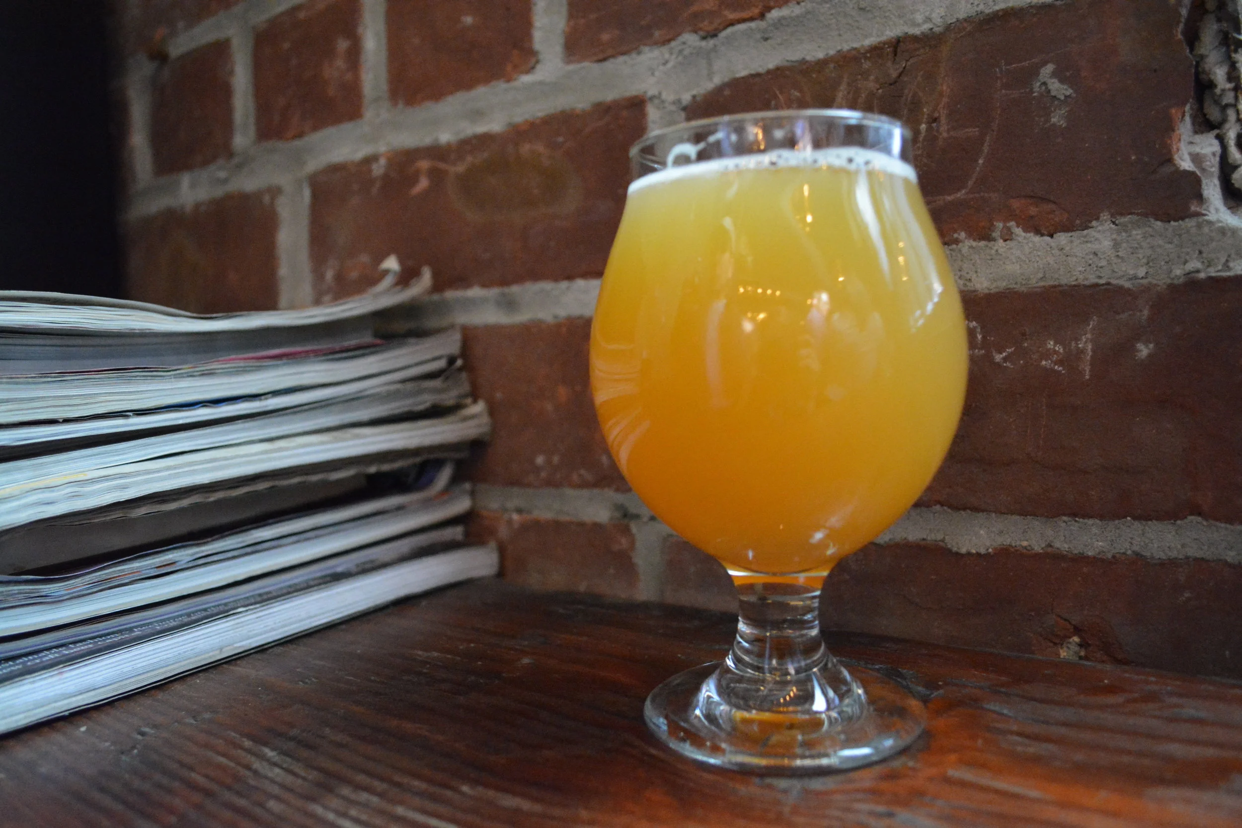 Greenbacks looking like the hazy, juciy IPA it is!