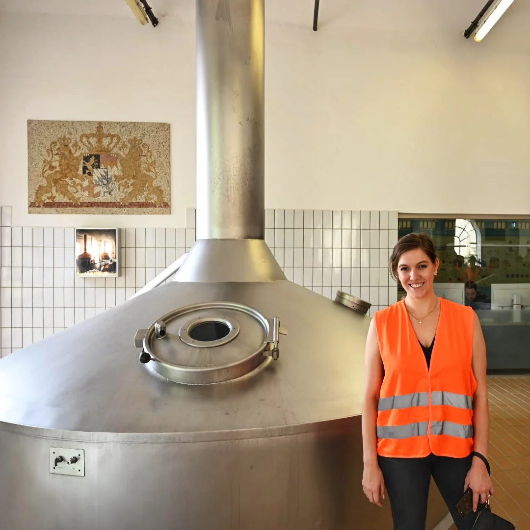 Couldn’t help but pose with the boil kettle…I am a tourist after all!