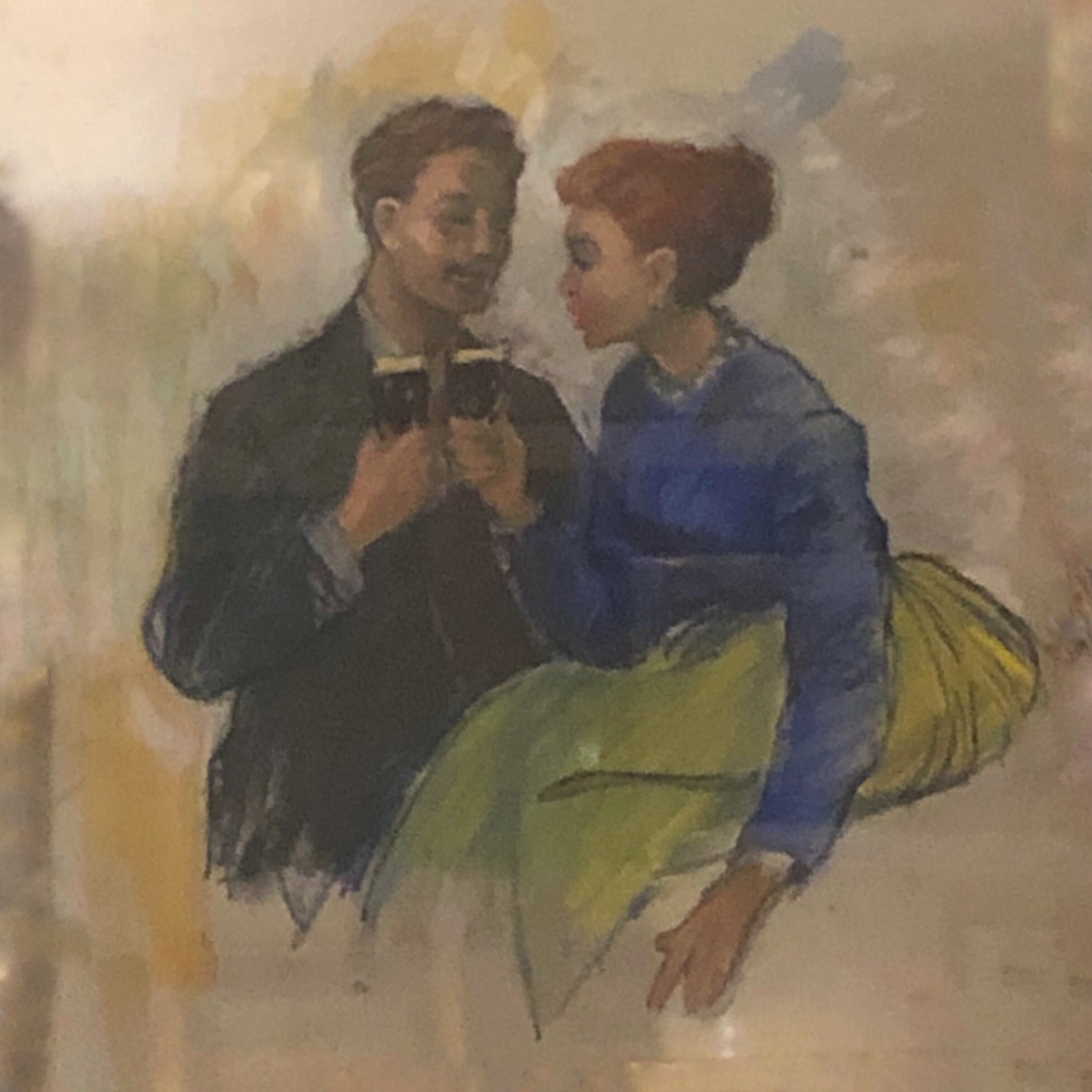 I want this art from the 2nd level of The Harp in my apartment!
