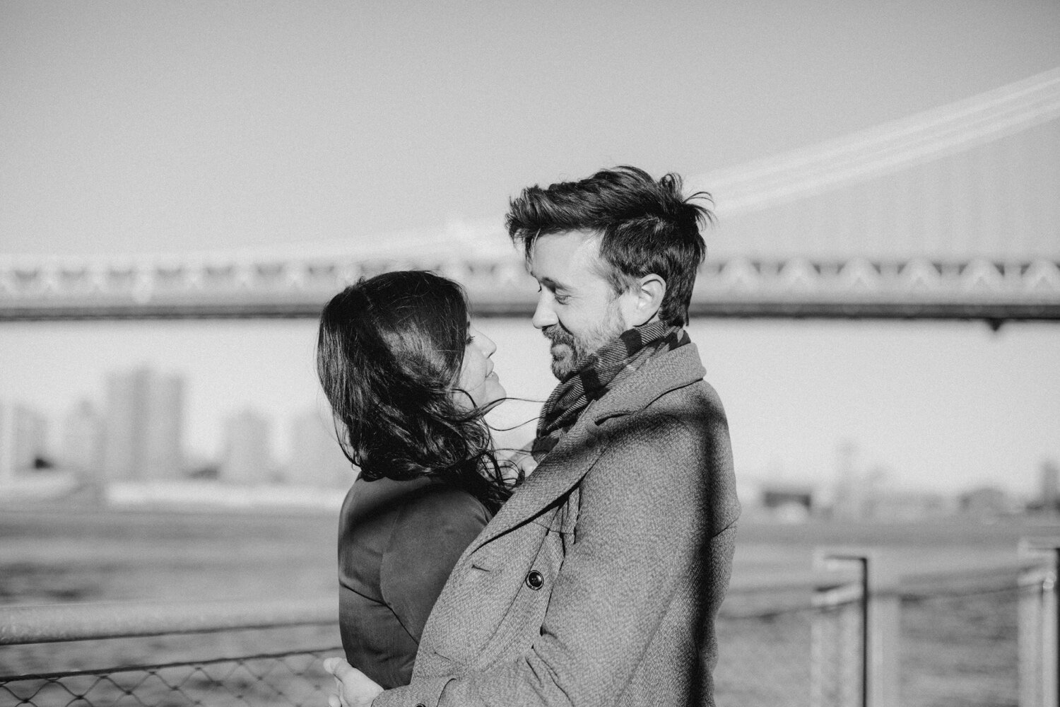 Brooklyn engagement session, Brooklyn engagement photographer, New York engagement photographer, Brooklyn bridge park engagement photographer