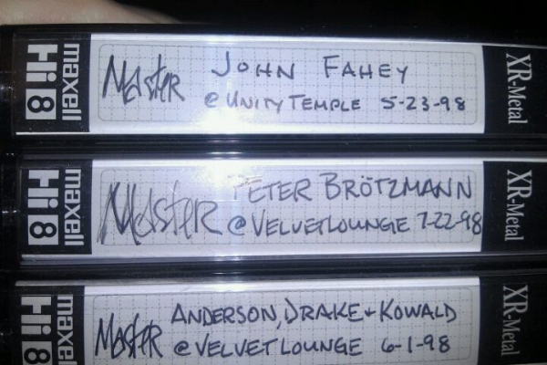 Tapes from the Malachi Ritscher Collection