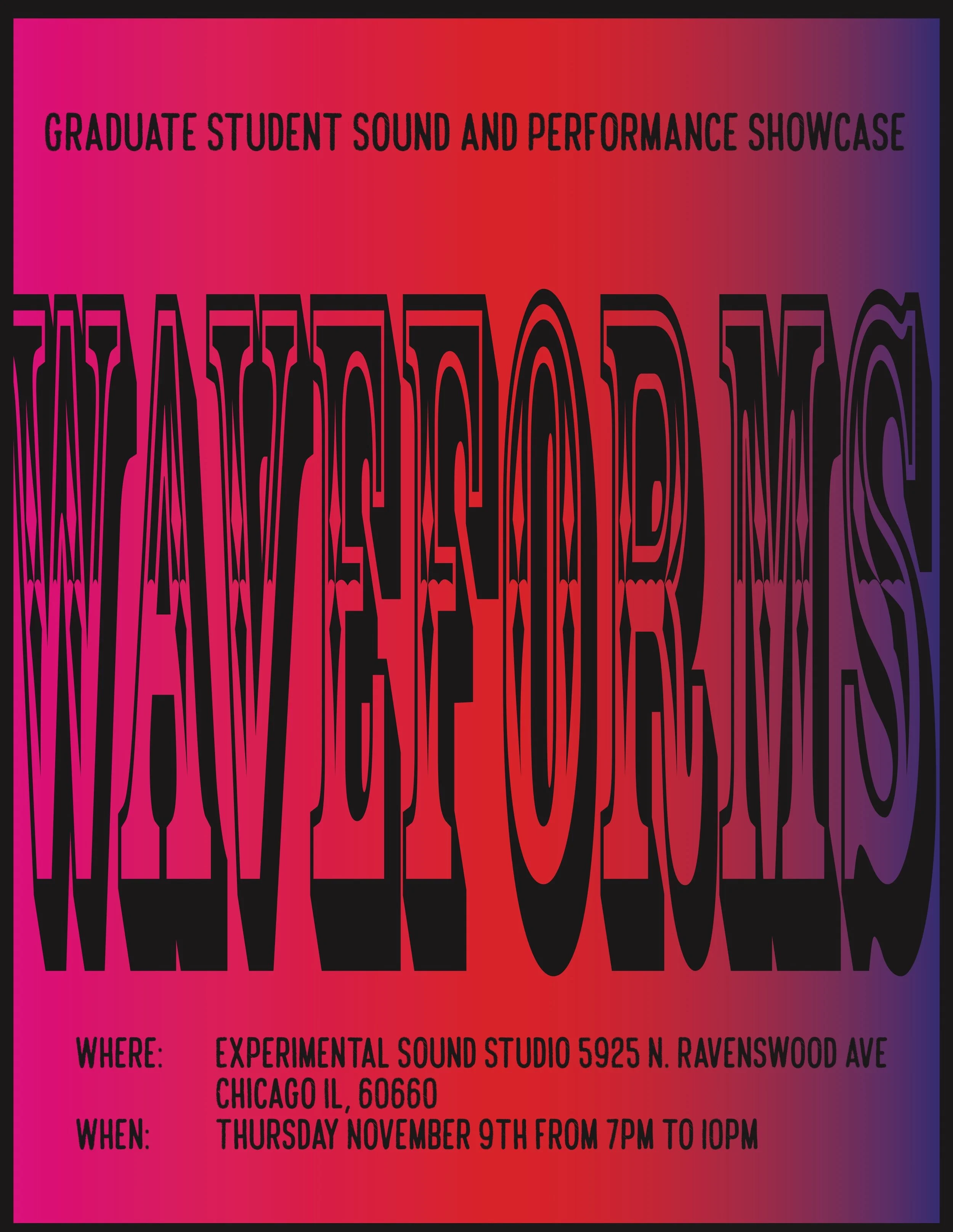 Waveforms: SAIC Graduate Student Showcase