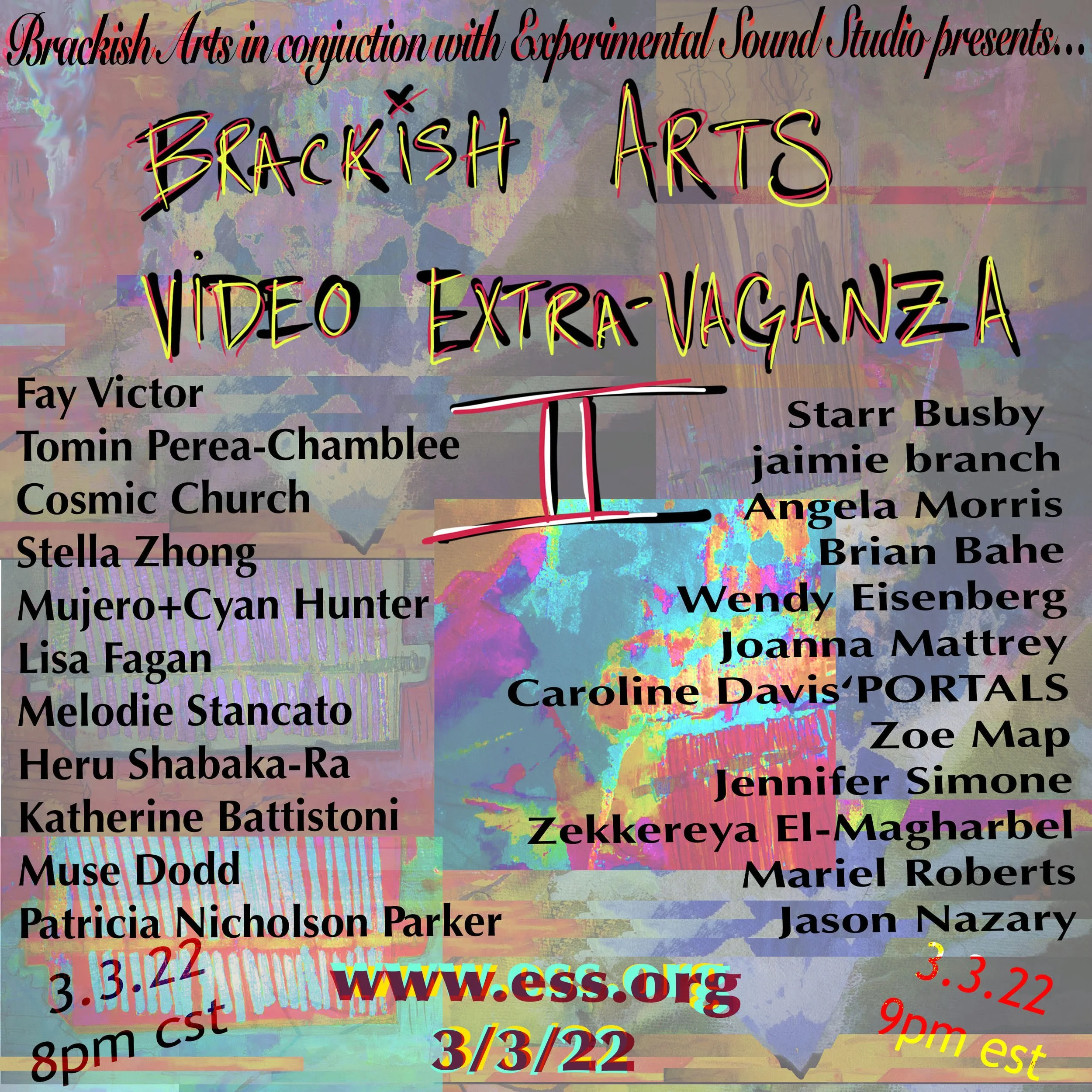 Brackish Music & Art presents: Brackish Arts Video Extravaganza II