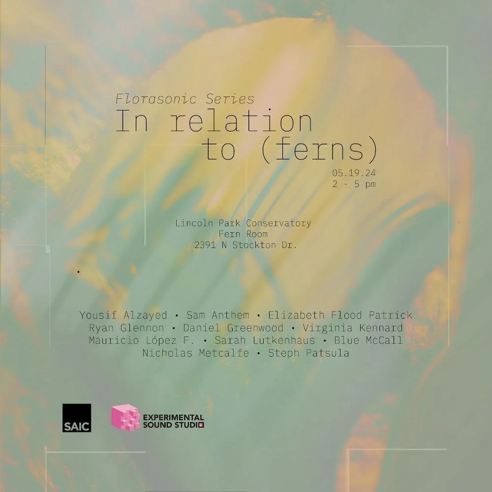 Florasonic Opening Reception: In Relation to [Ferns]