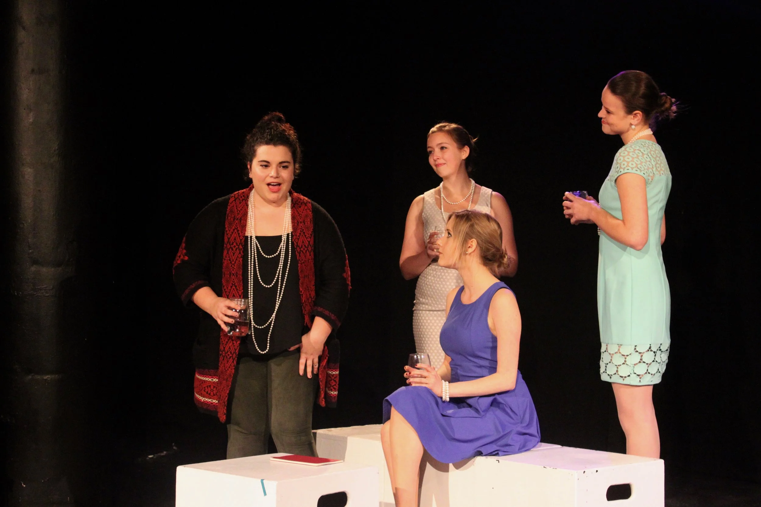Left to right: Lydia Utter, Taylor Beidler , Vassileia Kazee , Isabel Schnall