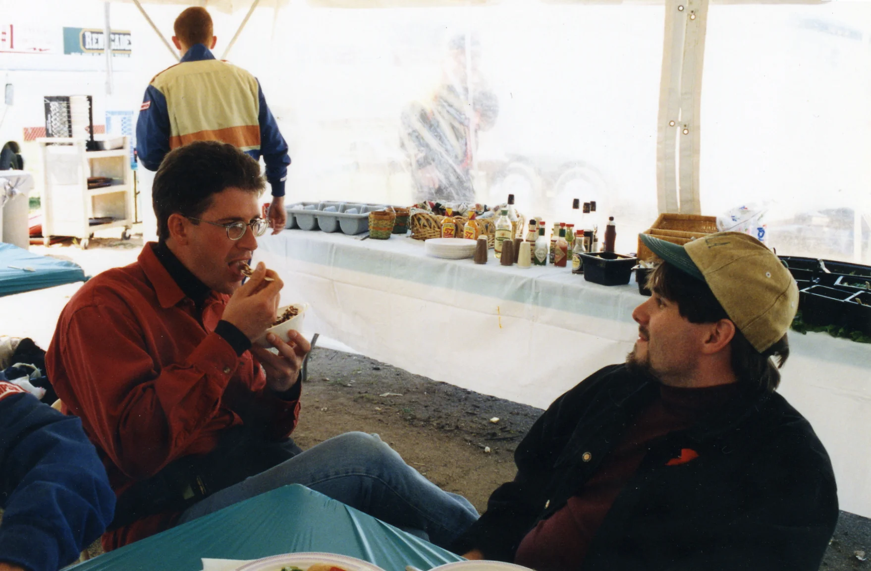 on the set of Steel Chariots.jpg