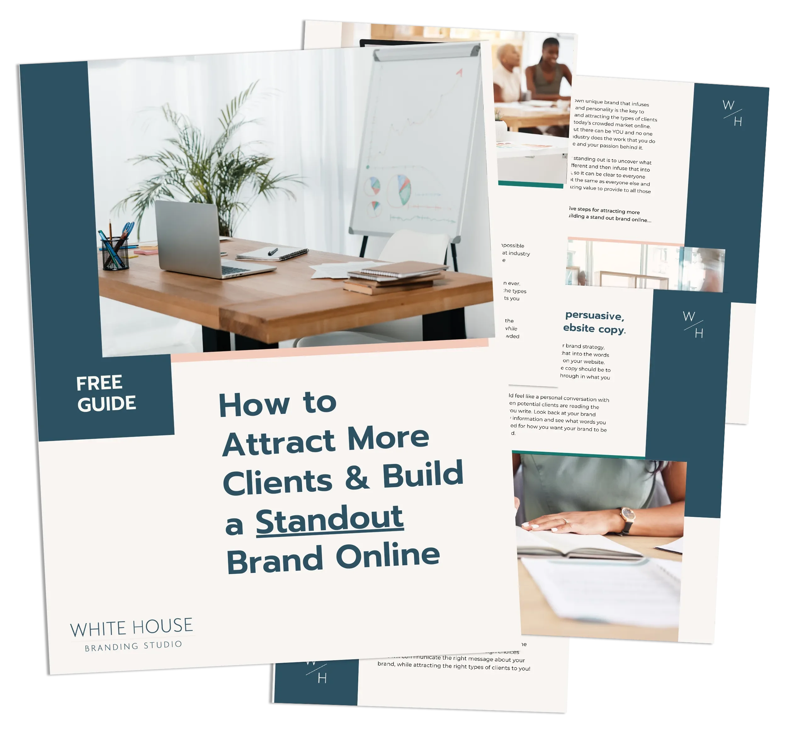 Pages from How to Attract High End Clients PDF guide