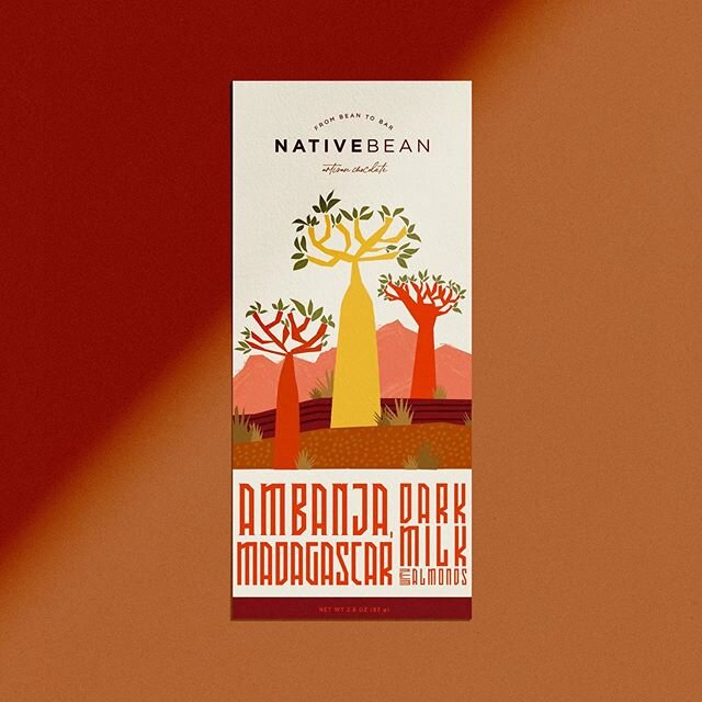 Been working on some fun branding / illustration work for a delicious chocolate company! @nativebean
