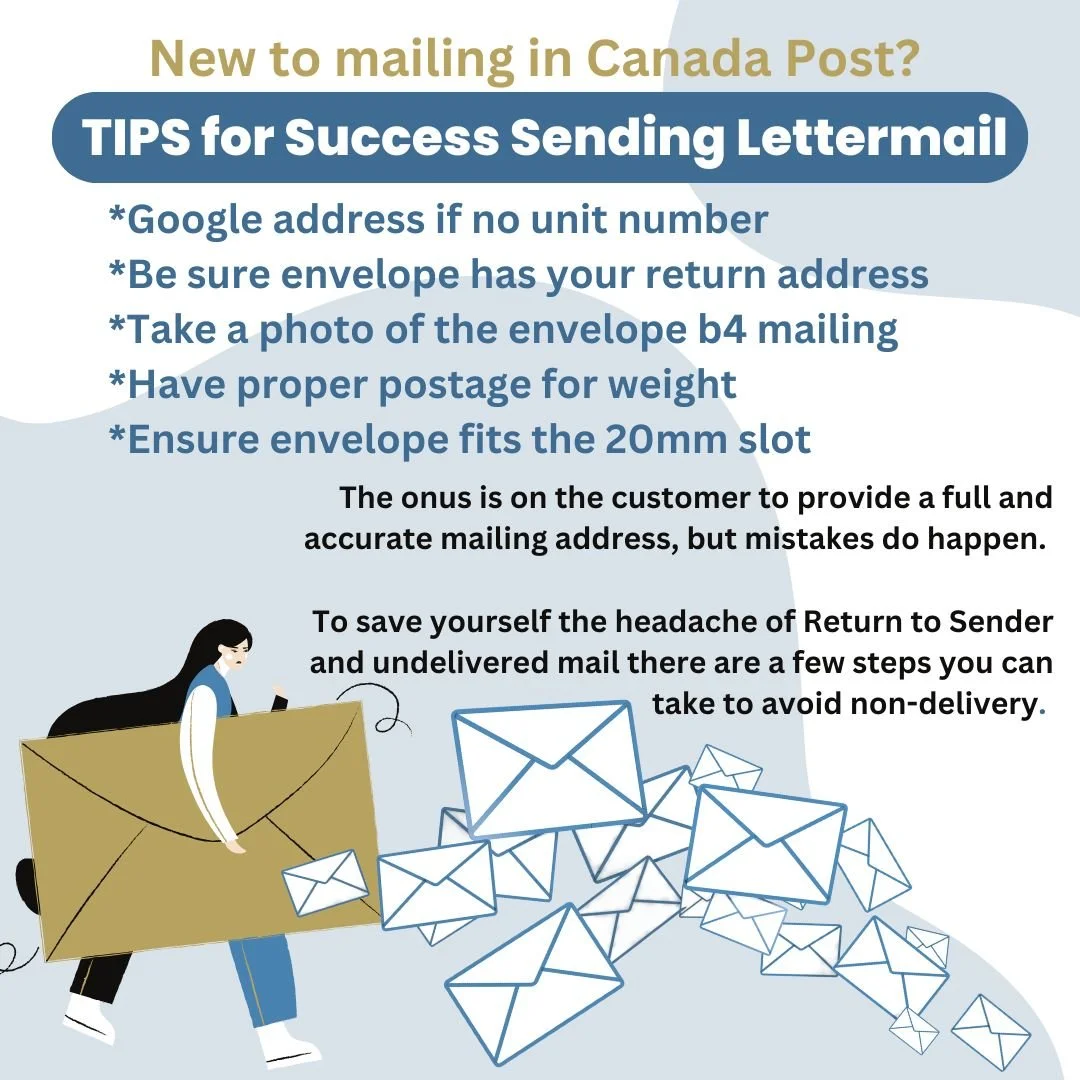 New to Sending Lettermail in Canada Post?