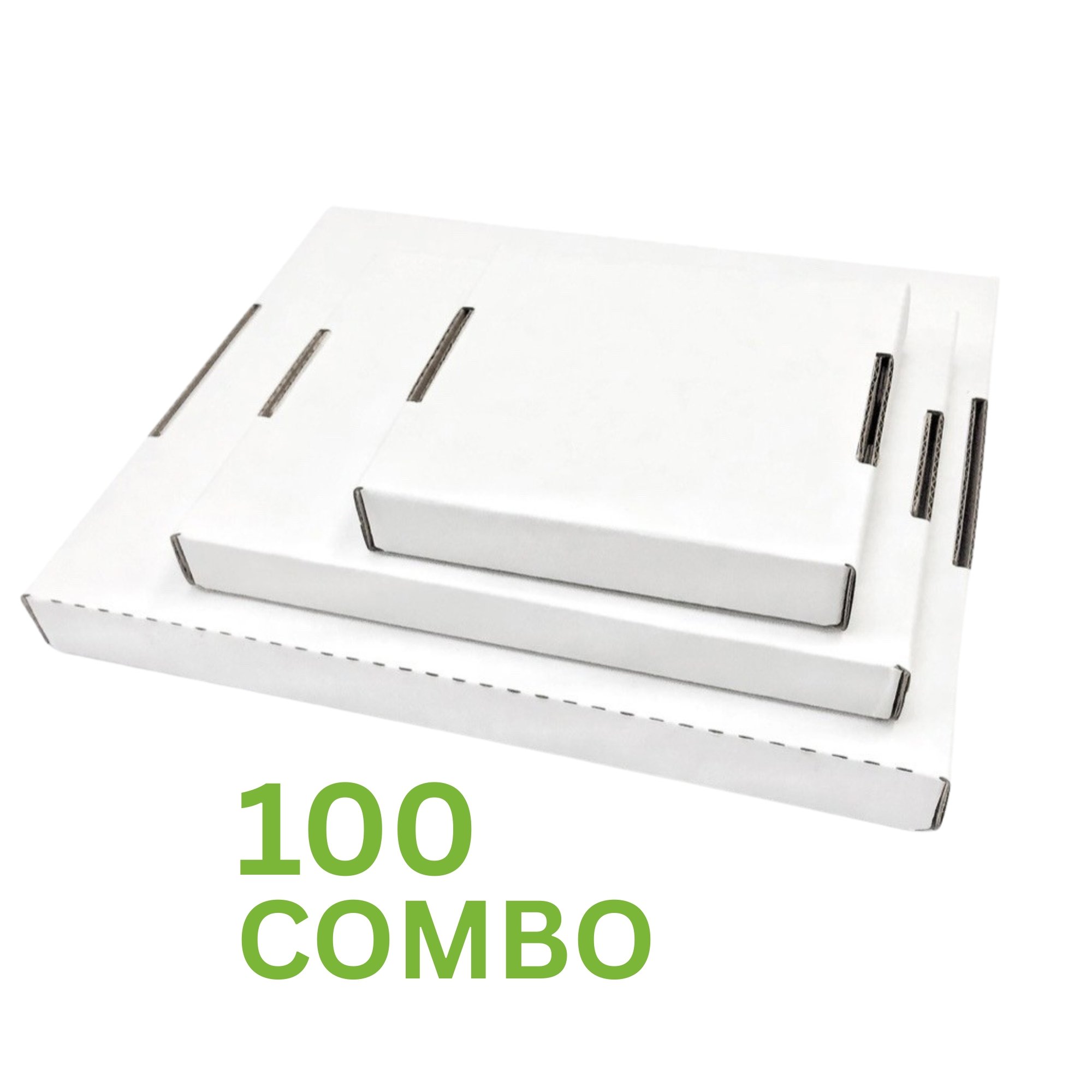 100 Combo: 40 small, 50 medium, 10 large