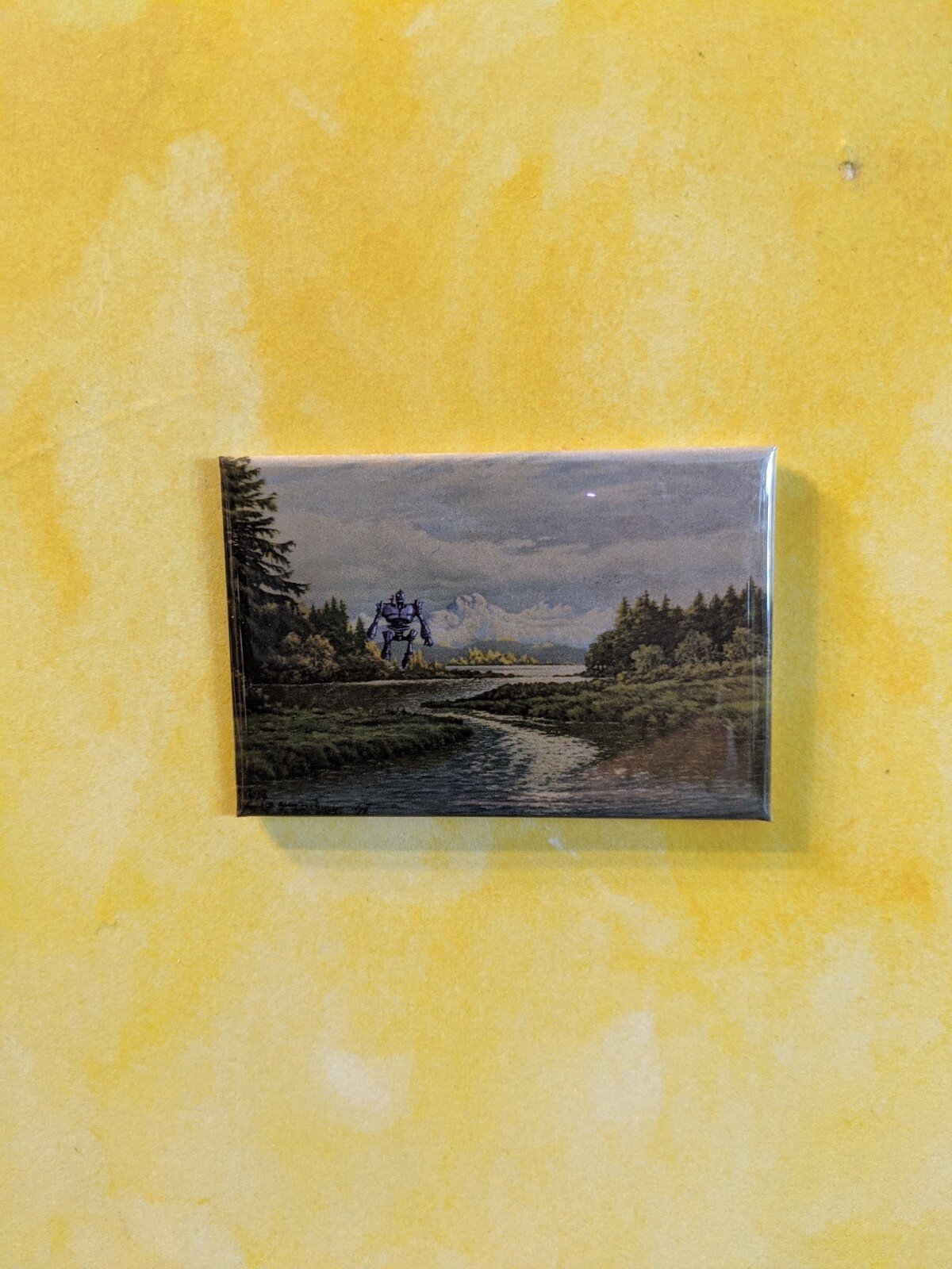 Iron Giant Fridge Magnet