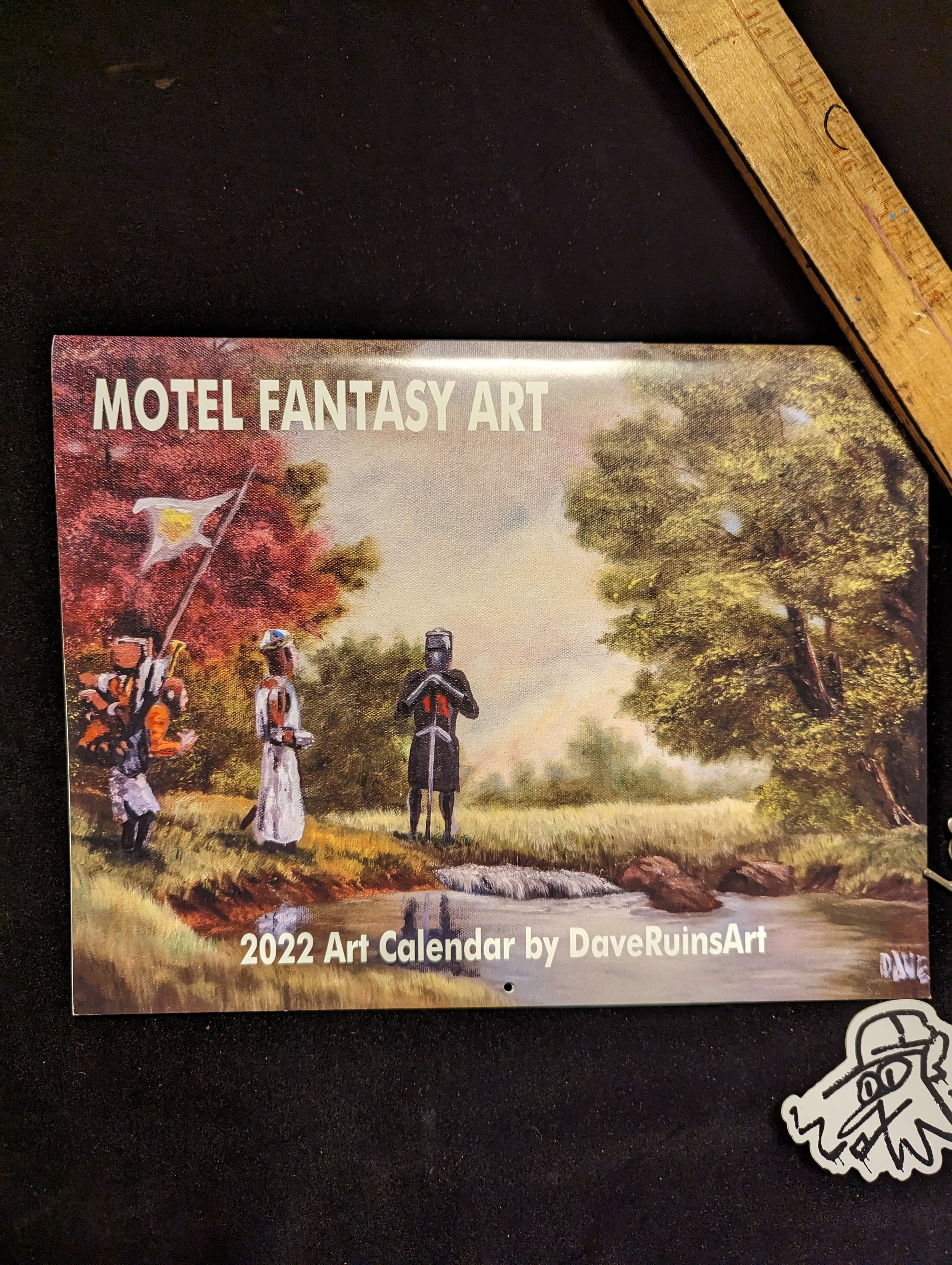 2022 DaveRuinsArt Calendar