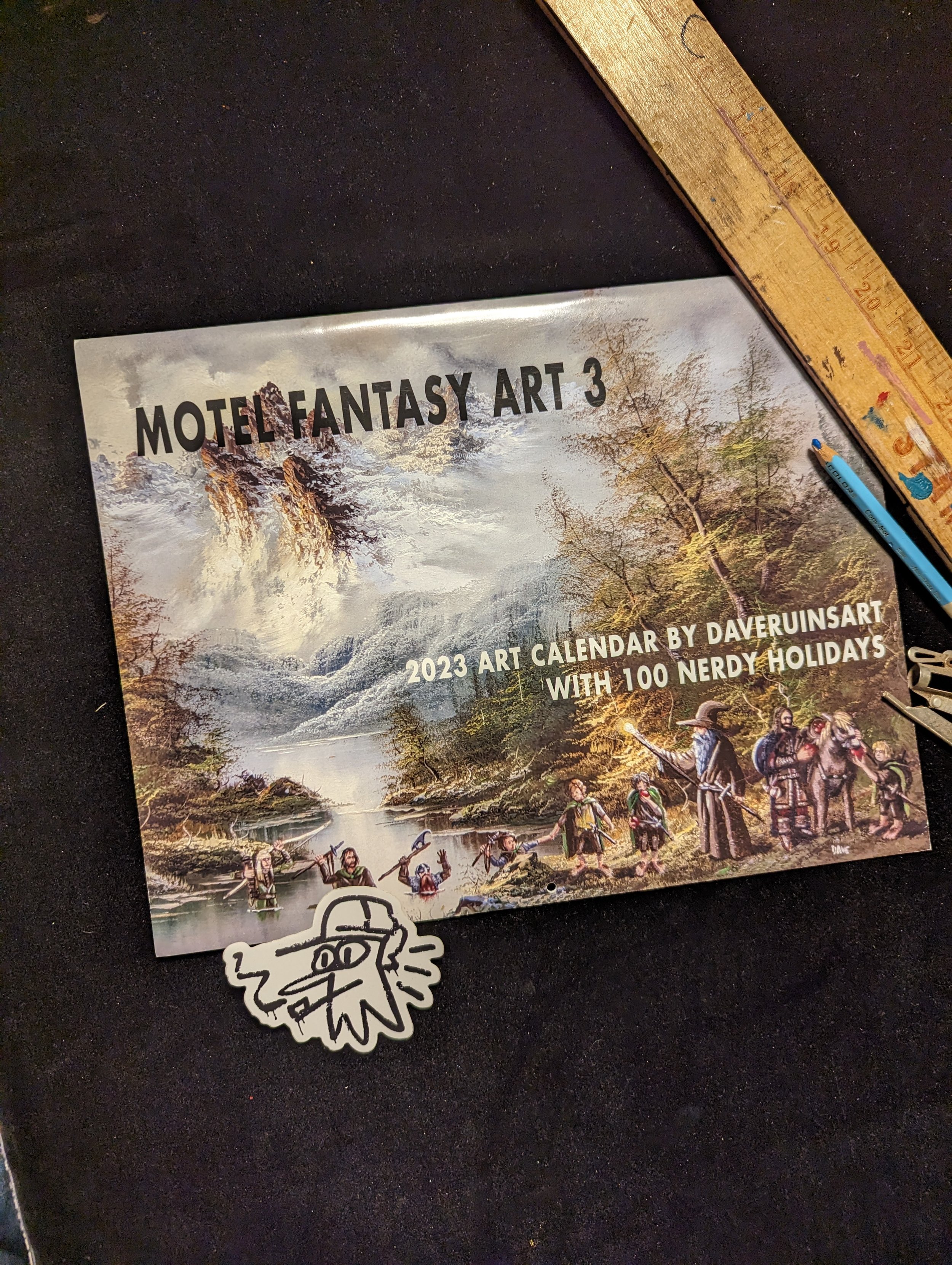 2023 DaveRuinsArt Calendar