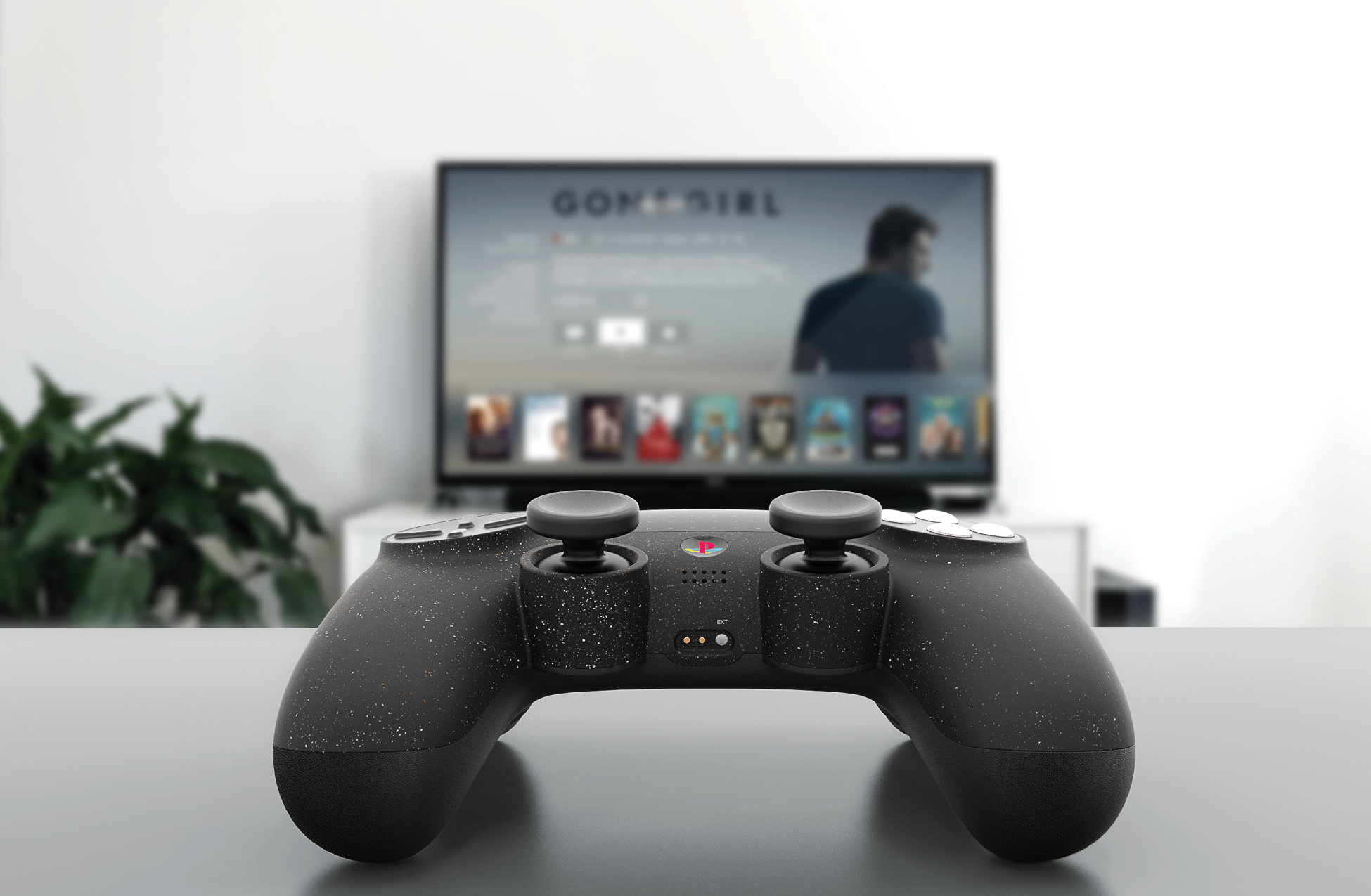 Working to create a new product language, the game controls stood out as iconic symbols to the brand. 