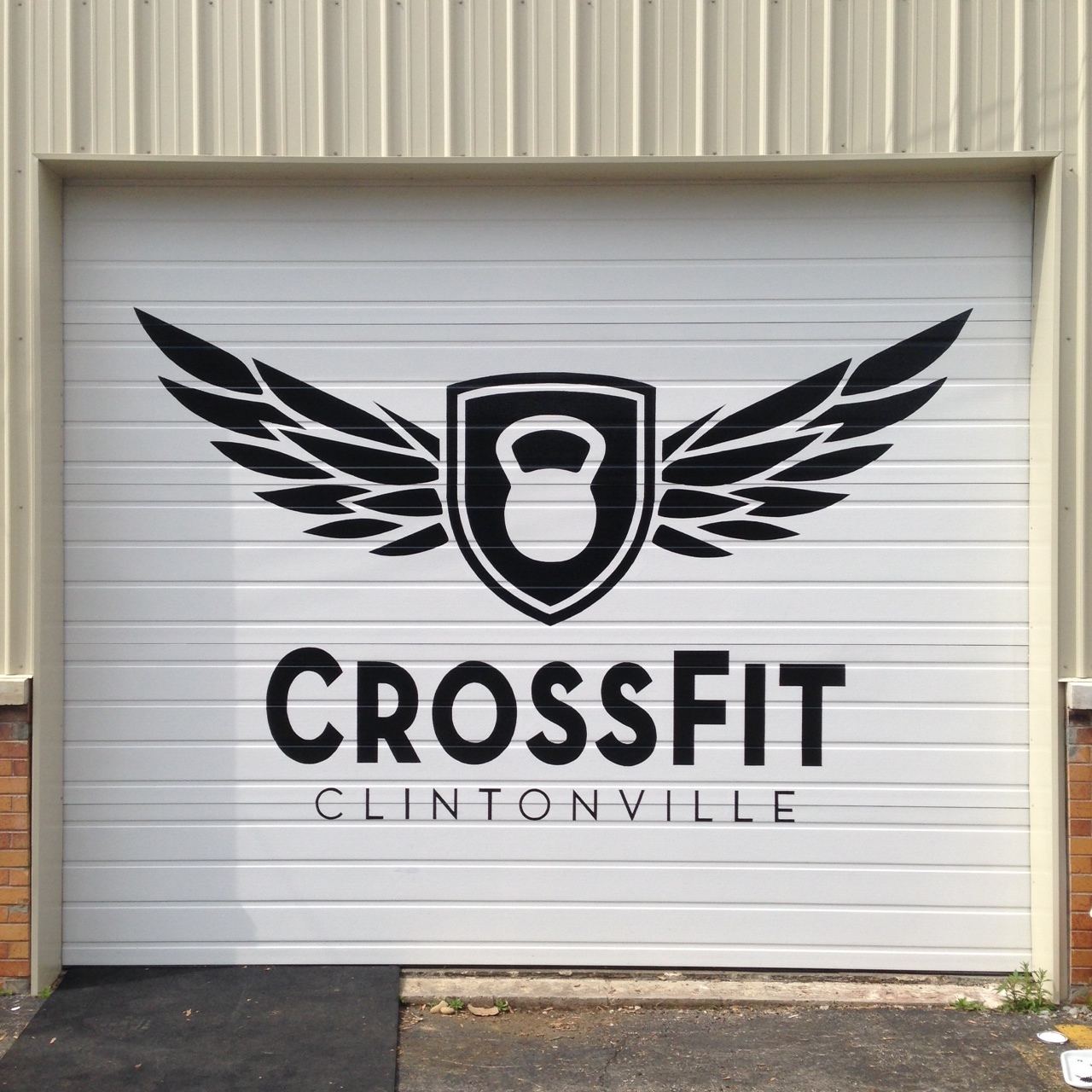 Exterior Logo | Enamel | Crossfit Clintonville | Columbus, Oh