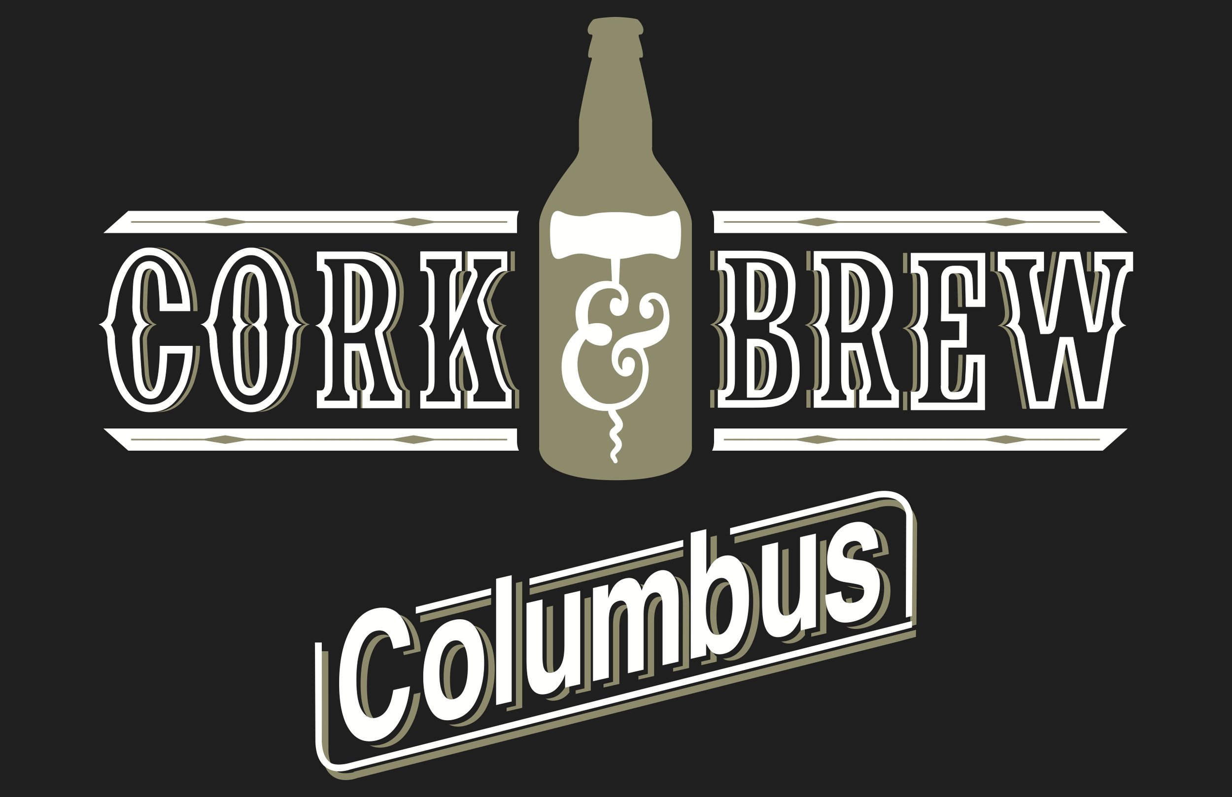 Logo Design | Cork & Brew Carryout Shop | Columbus, OH 2015