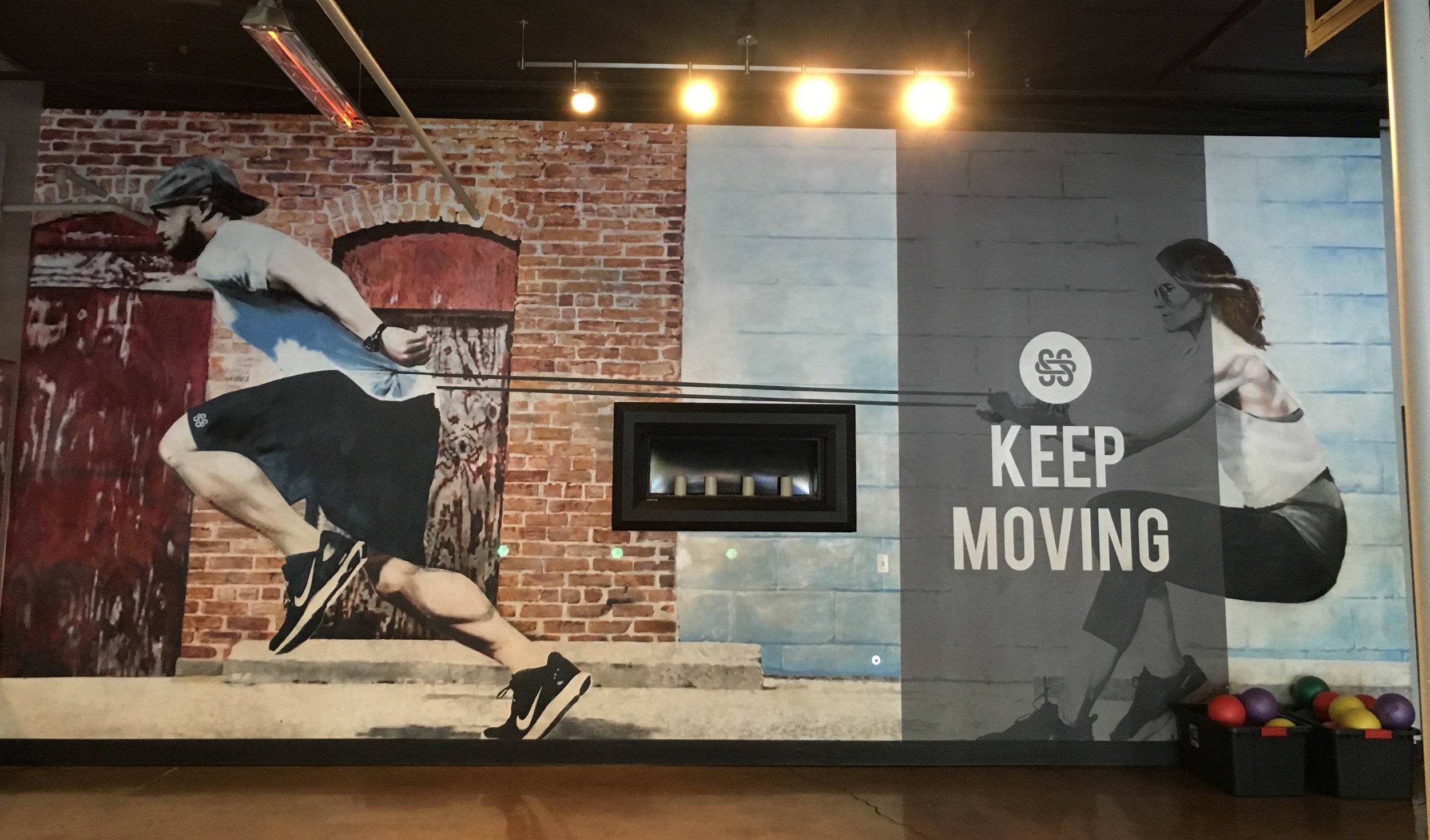System of Strength Gym | 13' x 30' | Collaboration with Andrew Kern | Grandview, Ohio