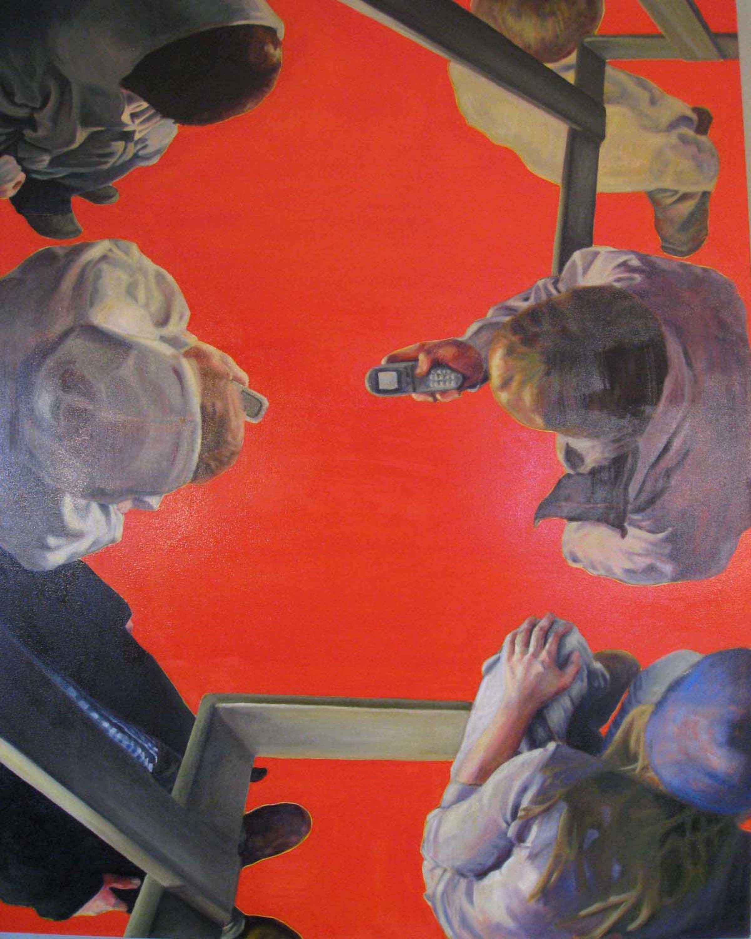 Gathering #1 | oil on canvas | 46" x 57" | (SOLD)