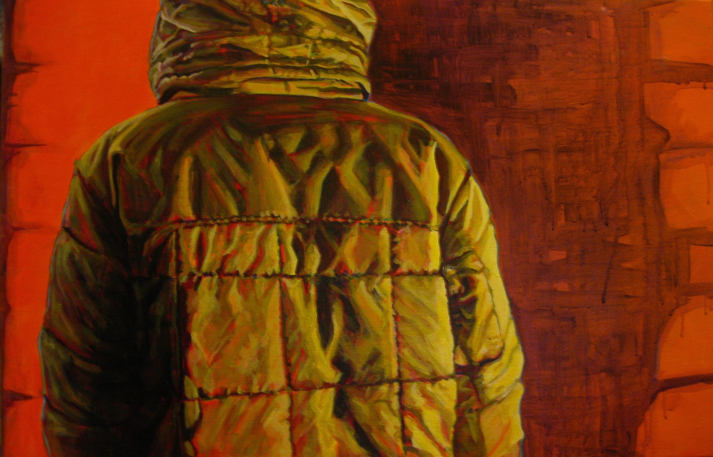 Entitative Portrait #4 | acrylic on canvas | 24" x 32" | (SOLD)