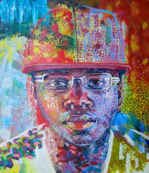 Untitled | acrylic on canvas | 24" x 18" | (SOLD)