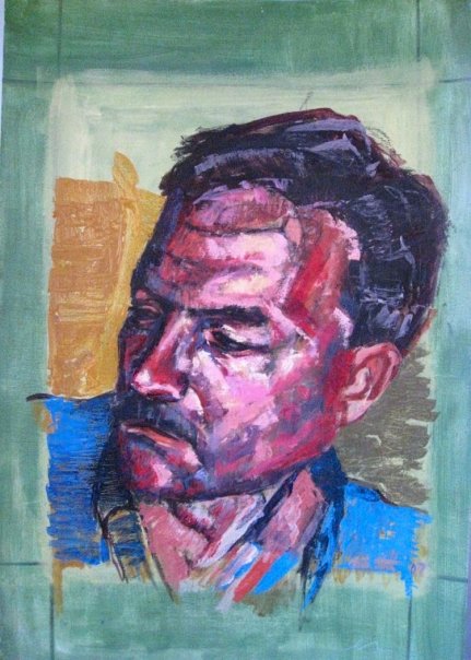 Jim | acrylic on paper | 30" x 22" | (SOLD)
