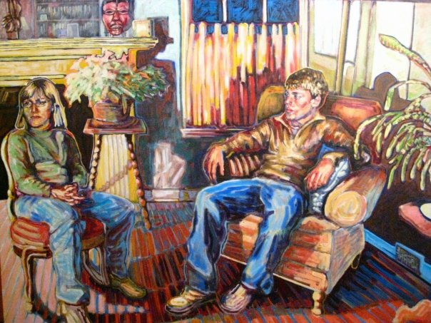 Untitled | acrylic on canvas | 48" x 60" | (SOLD)