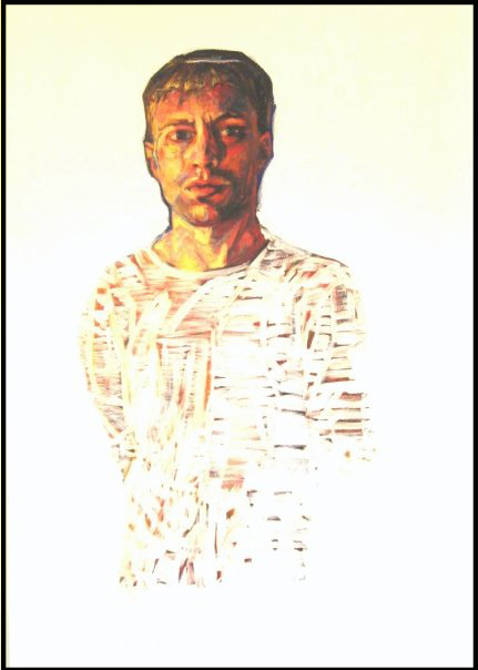 Untitled | acrylic on canvas | 36" x 24" 
