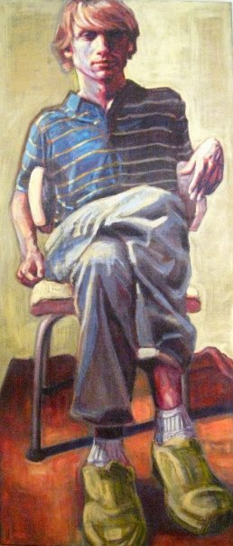 Greg | acrylic on canvas | 72" x 24"
