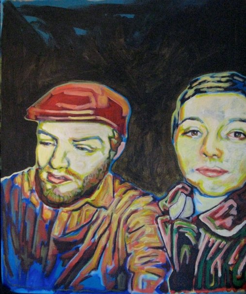 Untitled | acrylic on canvas | 24" x 18"