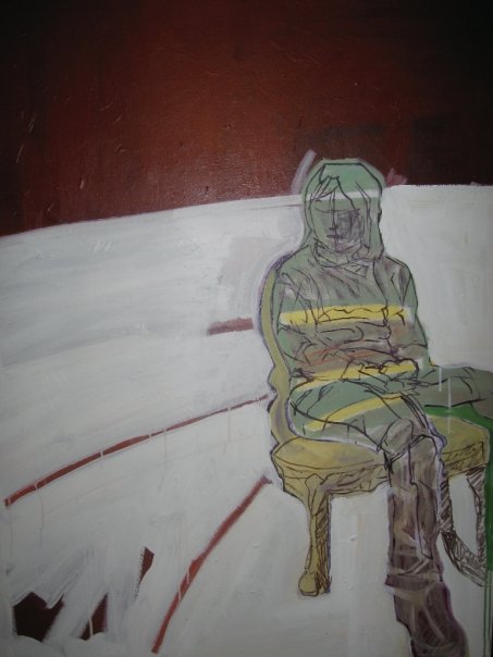 Untitled | acrylic on canvas | 48" x 36" | (SOLD)
