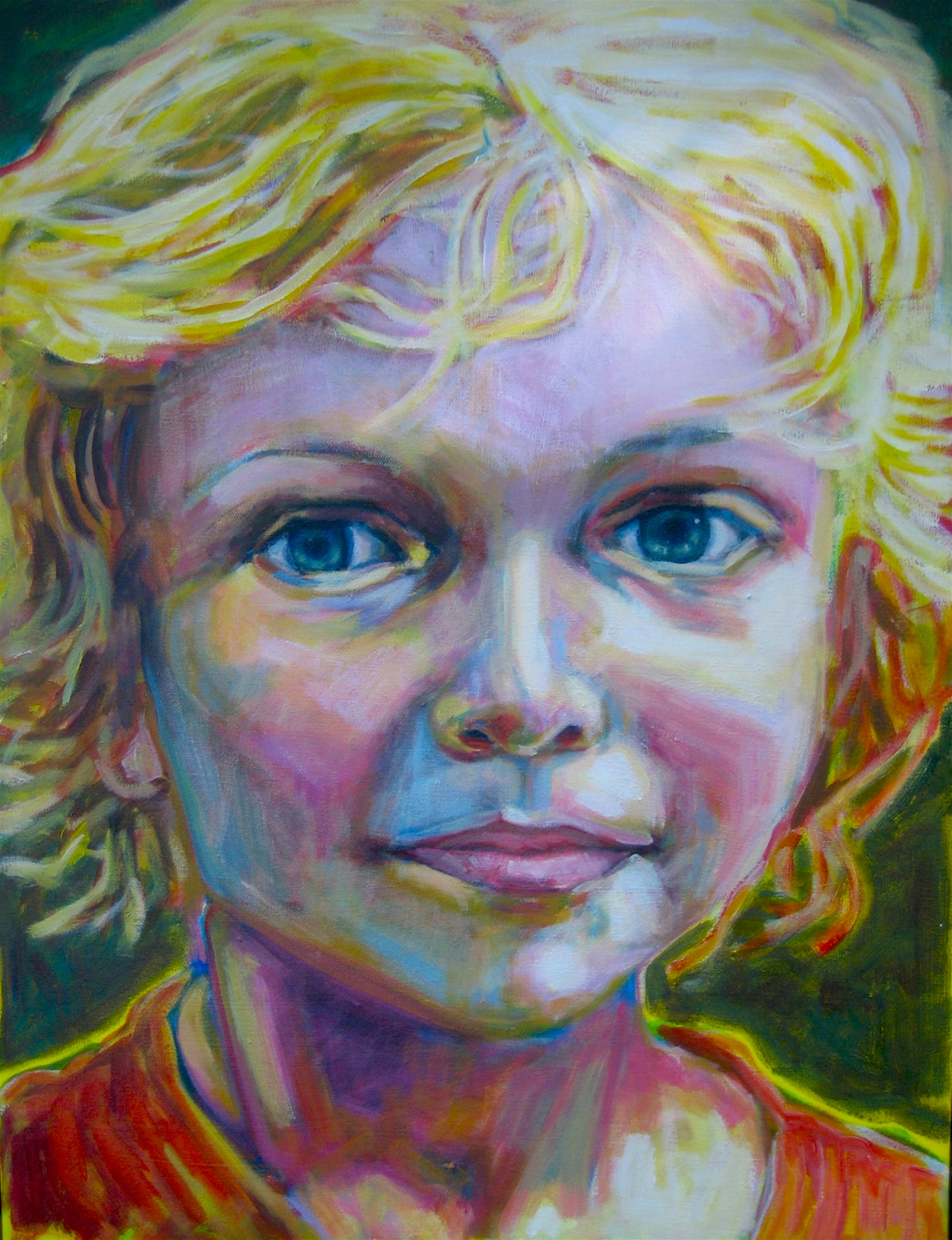 Gabe | acrylic on canvas | 32" x 24"