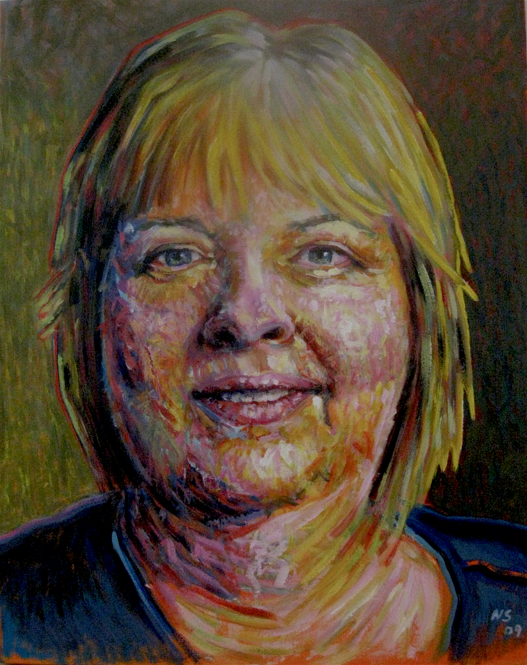 Ginny #1 | acrylic on canvas | 24" x 18"