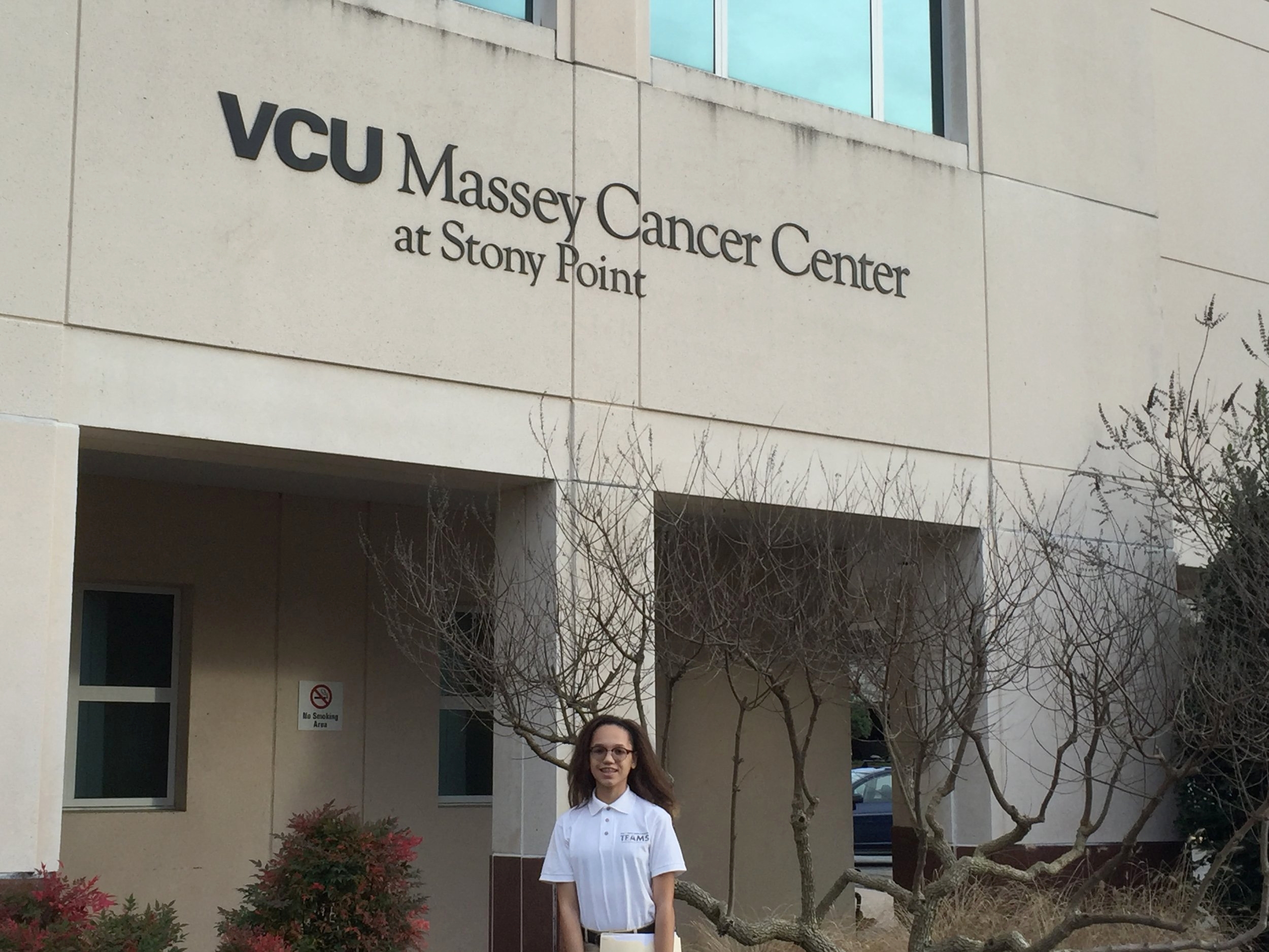 AAStandingInFrontofVCU-MassyCancerCenter-.JPG