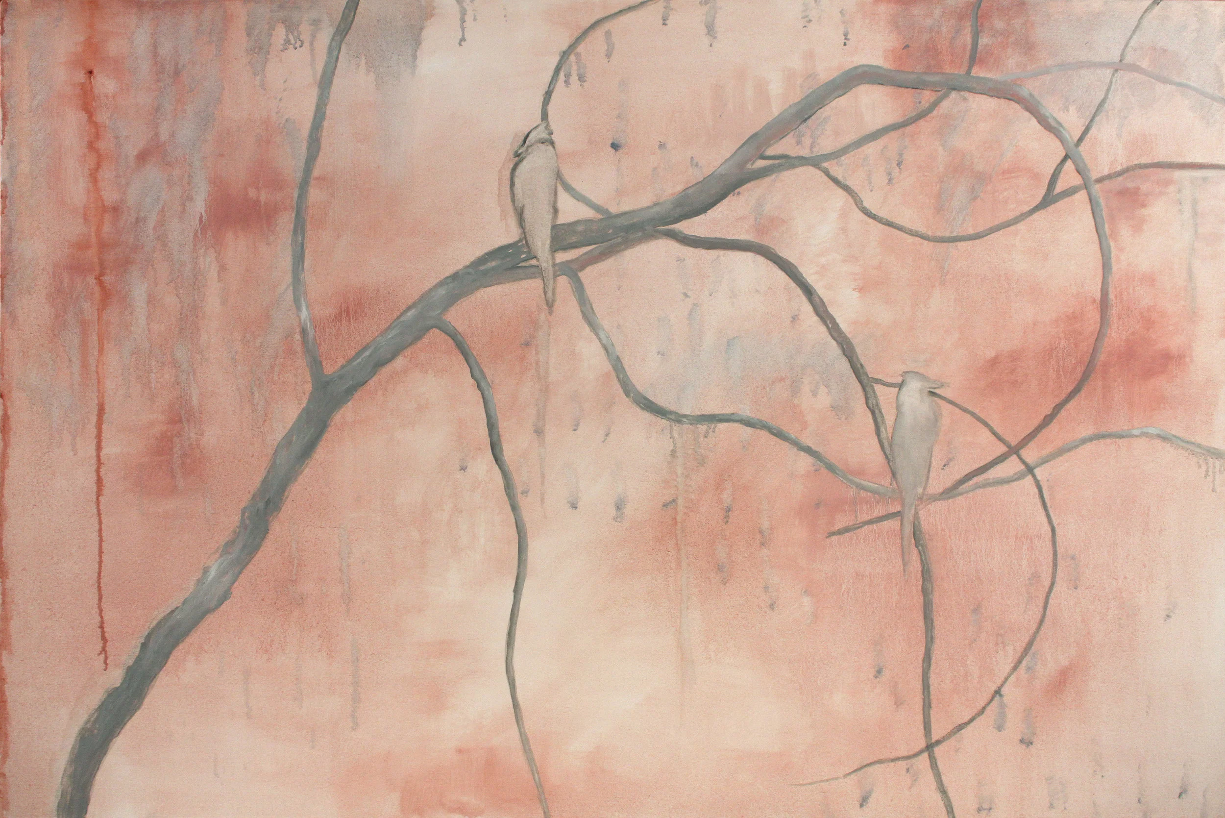 Previous Birds, 40"x60", oil on canvas