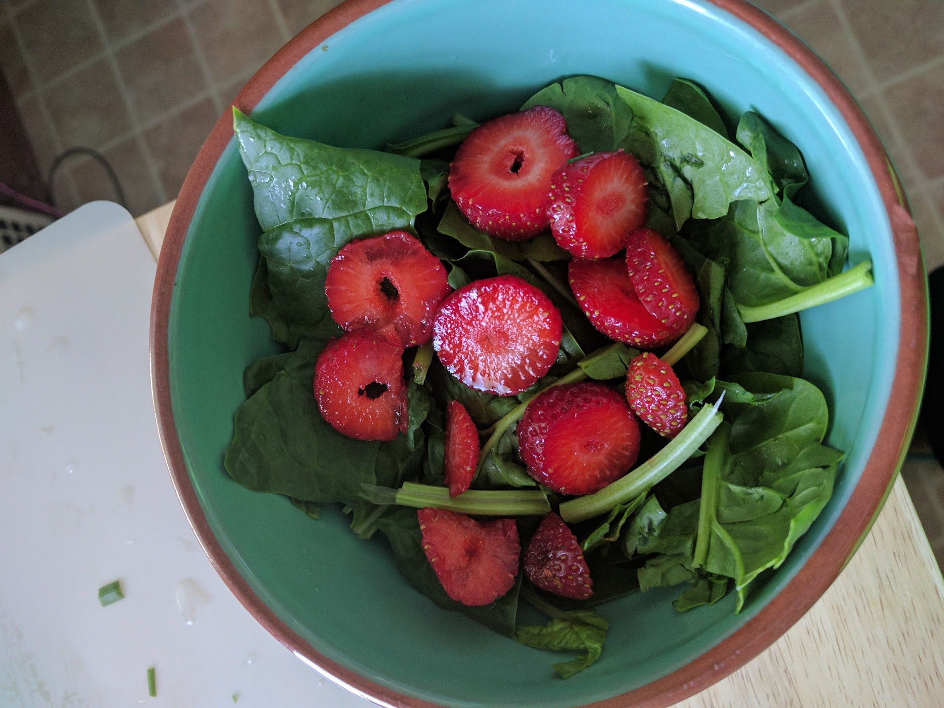 Spinach Salad with Strawberries