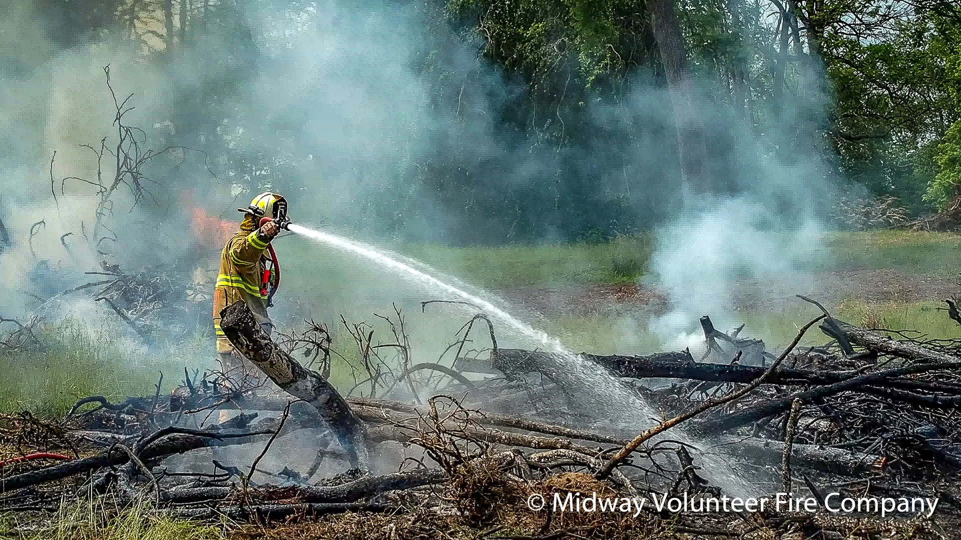 2019.06.01 - Midway’s Field Truck 5 responded to the report of a brush fire on Upper Mountain Road. Upon arrival the Field 5 Crew assisted the land owner with containment of a controlled burn. Total time on the scene less than 20 minutes. No injuries were reported.